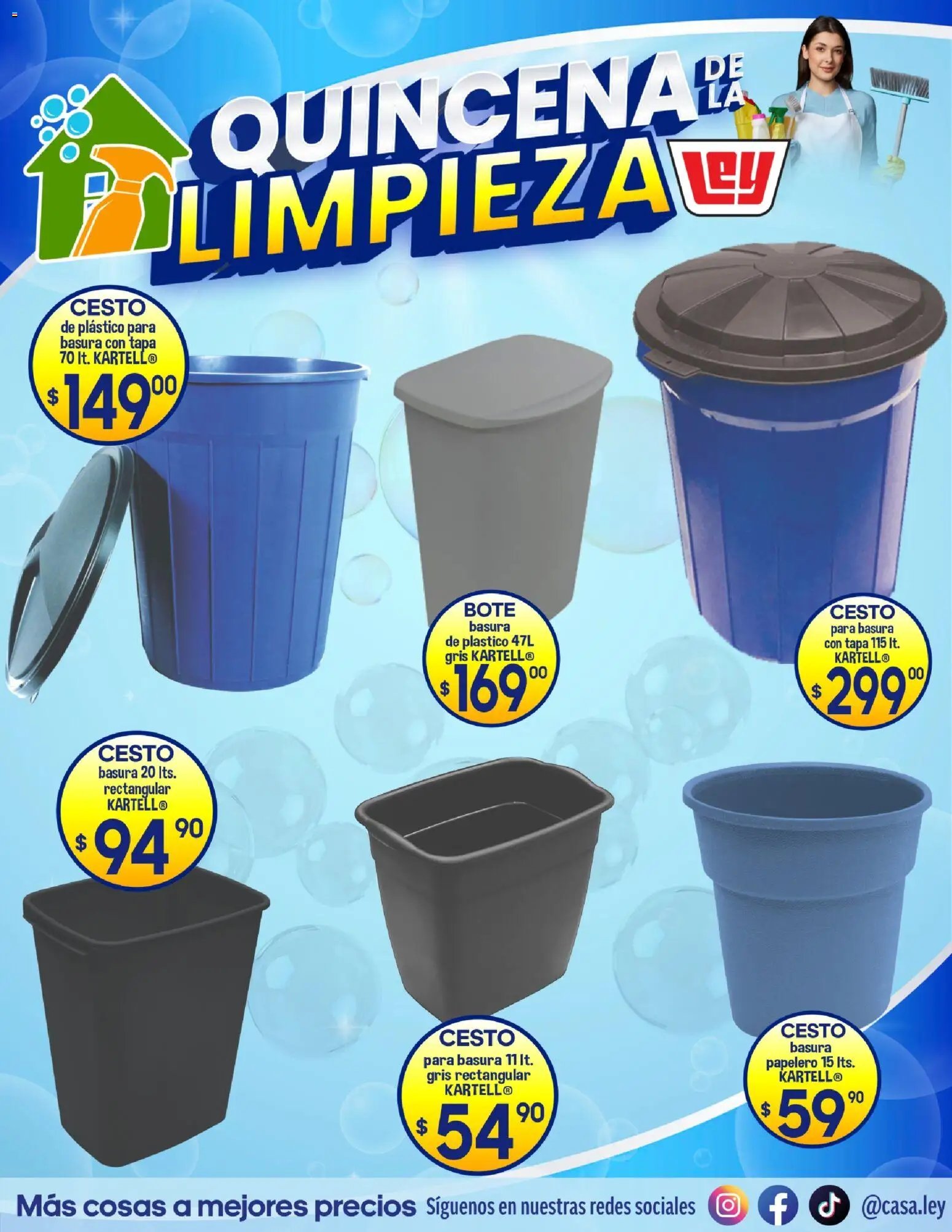Casa Ley oferta desde 30/06/2026 Casa Ley folleto Quincena de la limpieza