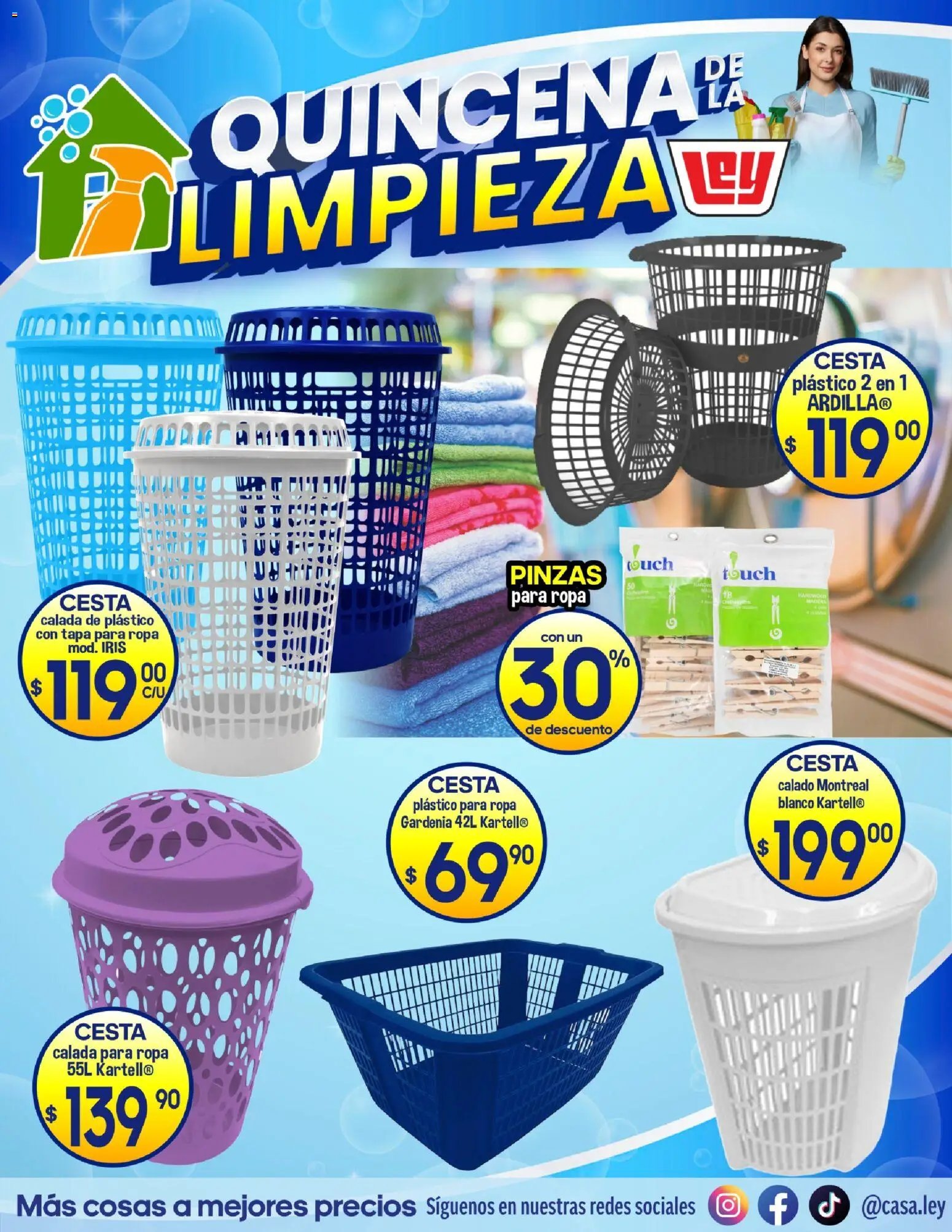 Casa Ley oferta desde 30/06/2026 Casa Ley folleto Quincena de la limpieza