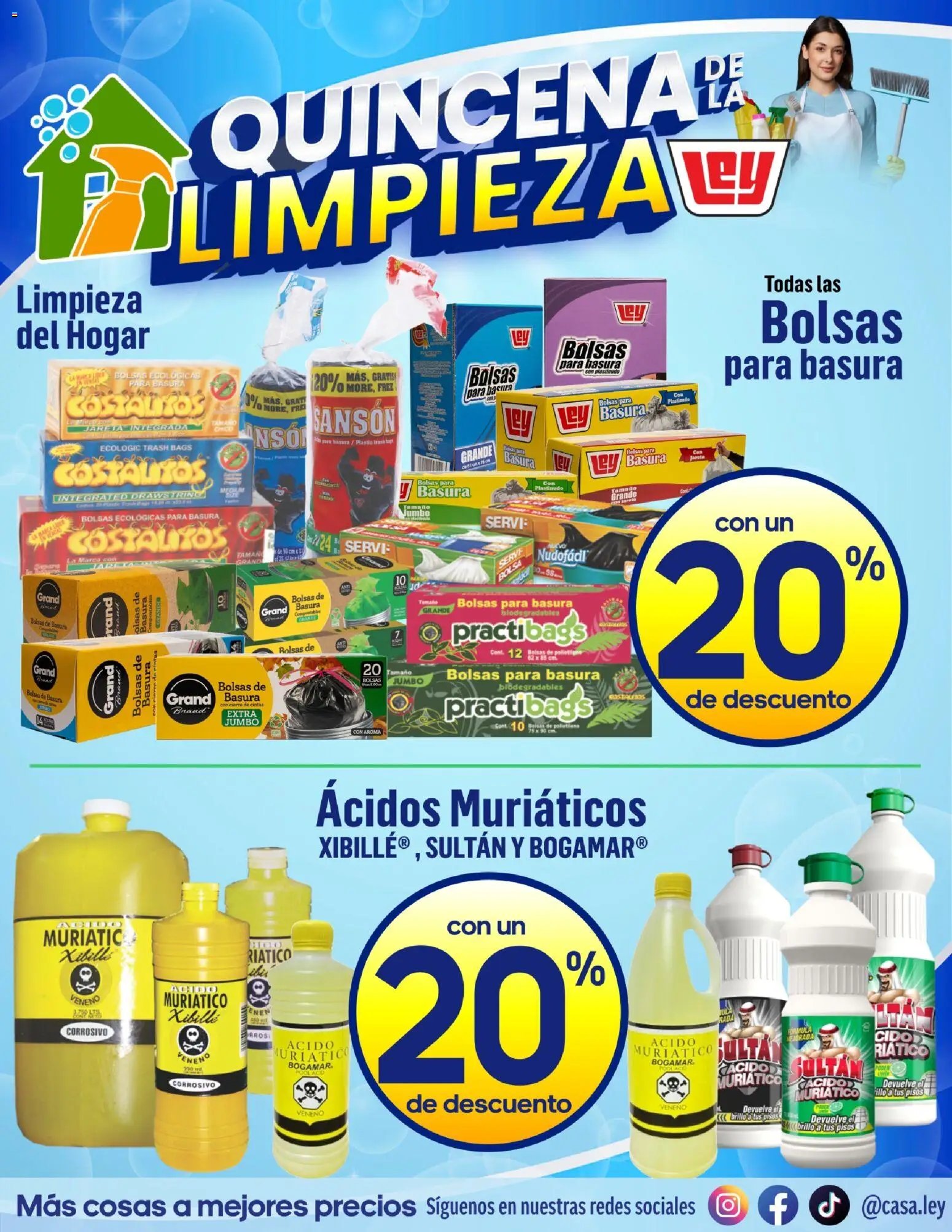 Casa Ley oferta desde 30/06/2026 Casa Ley folleto Quincena de la limpieza