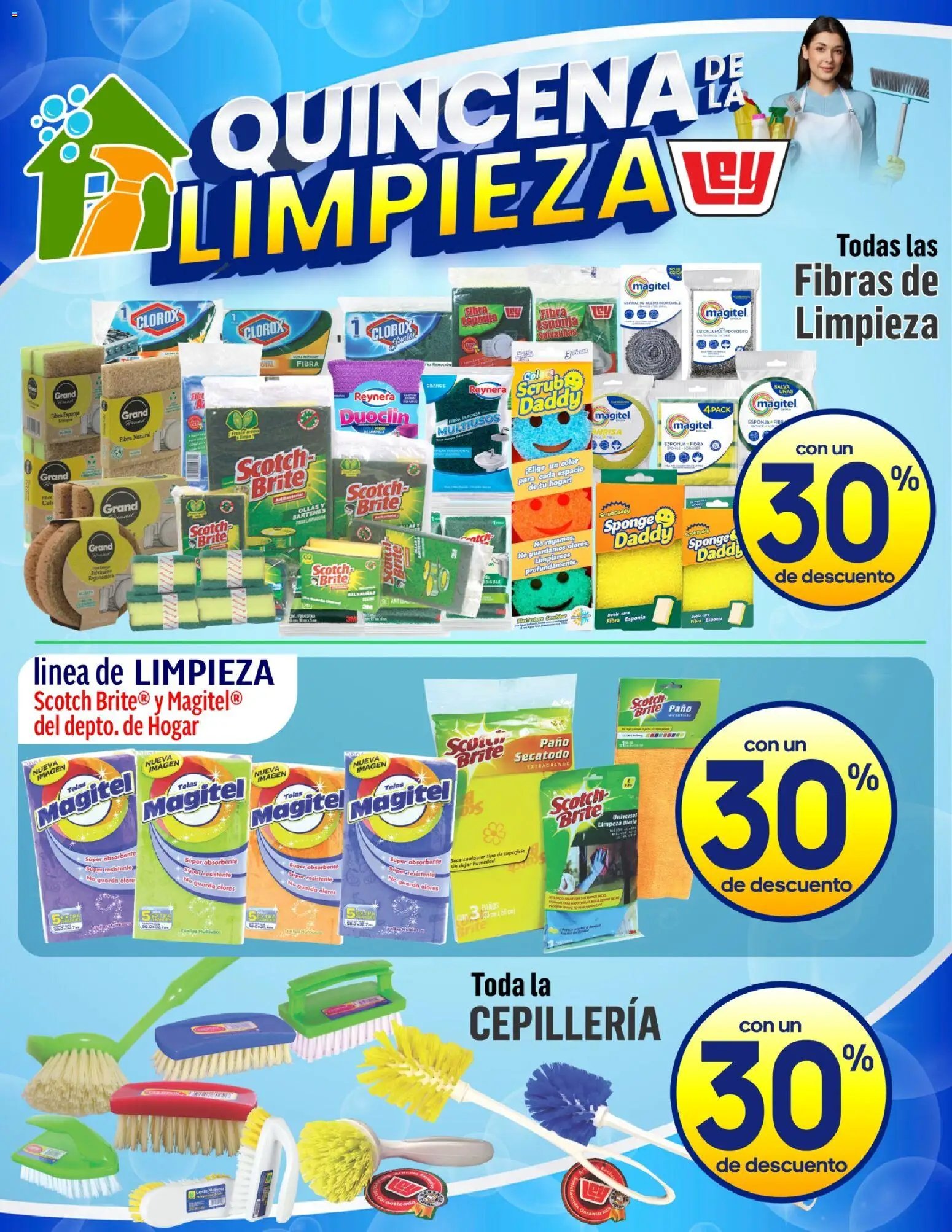 Casa Ley oferta desde 30/06/2026 Casa Ley folleto Quincena de la limpieza