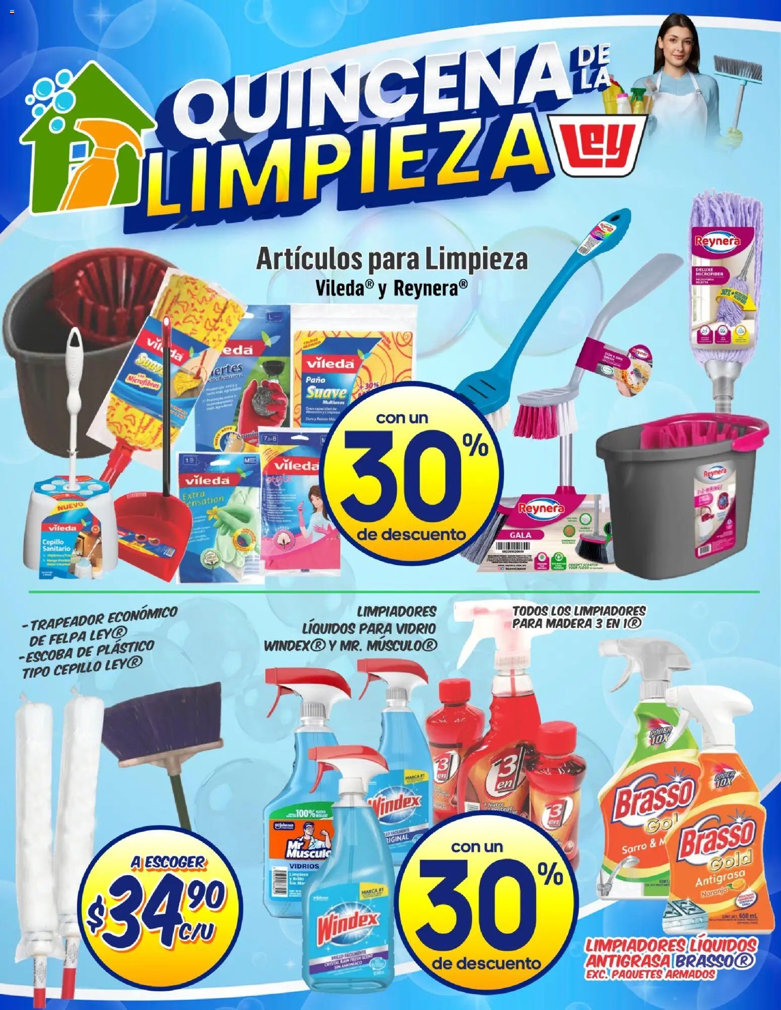 Casa Ley oferta desde 30/06/2026 Casa Ley folleto Quincena de la limpieza