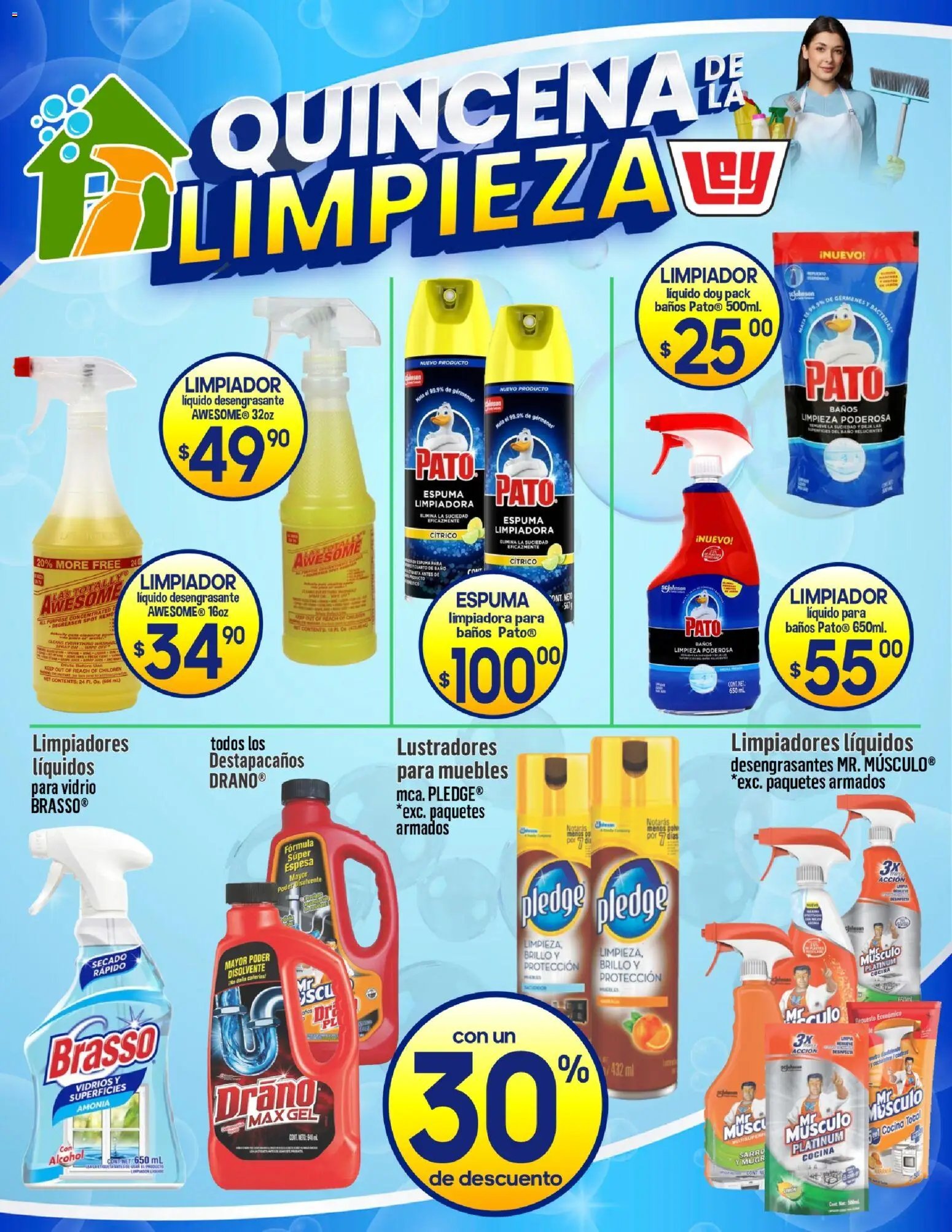 Casa Ley oferta desde 30/06/2026 Casa Ley folleto Quincena de la limpieza