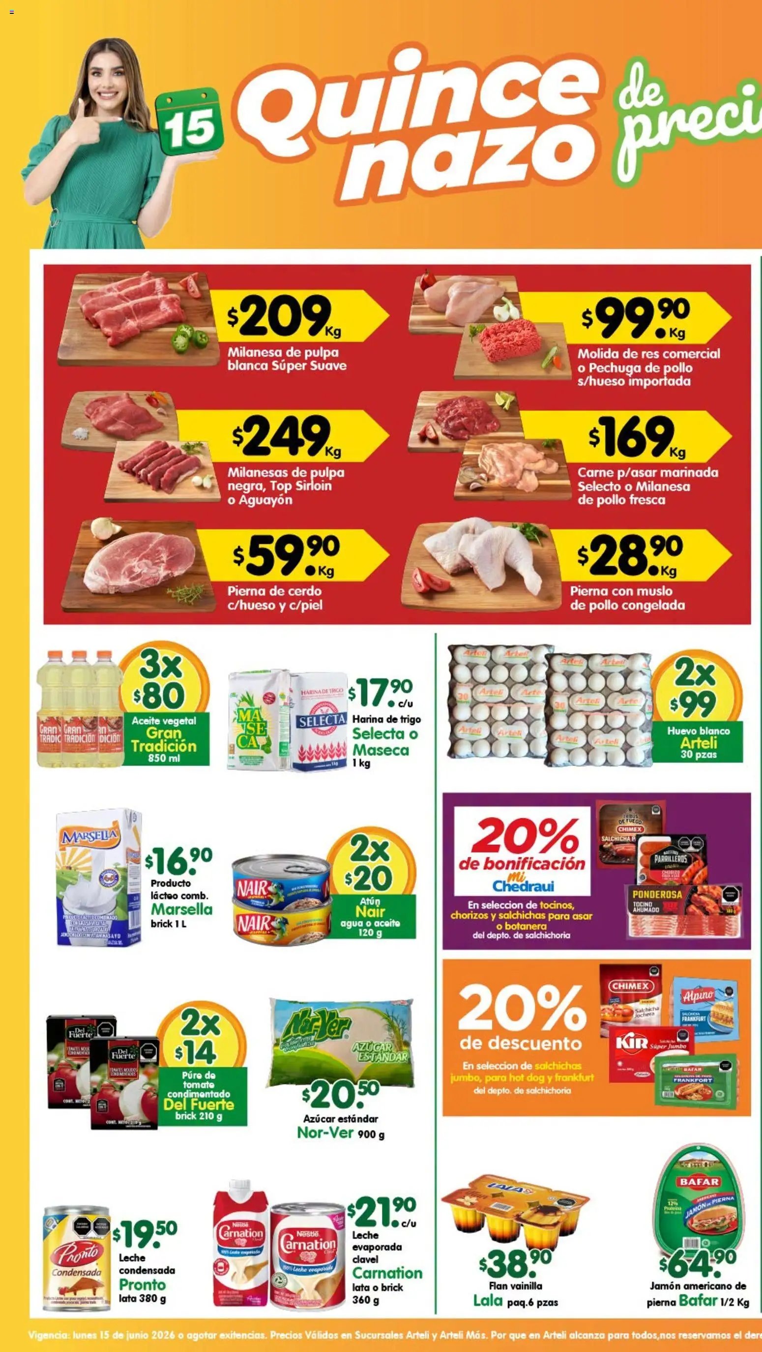 Arteli oferta desde 22/06/2026 Arteli folleto Valles