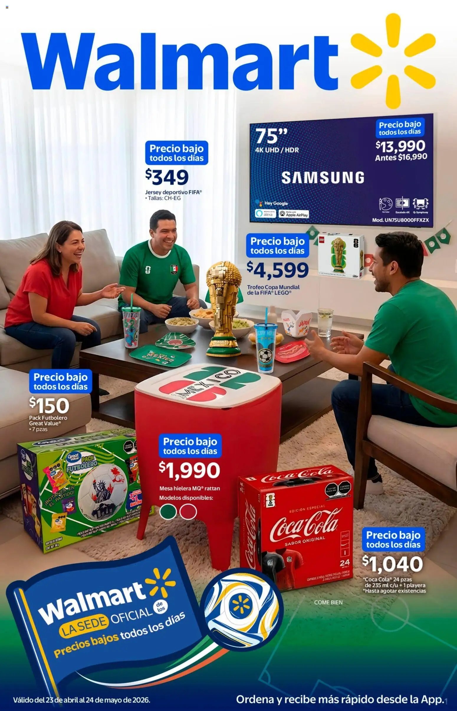 Walmart oferta desde 23/04/2026 Walmart folleto (2026-04-23 - 2026-05-24)