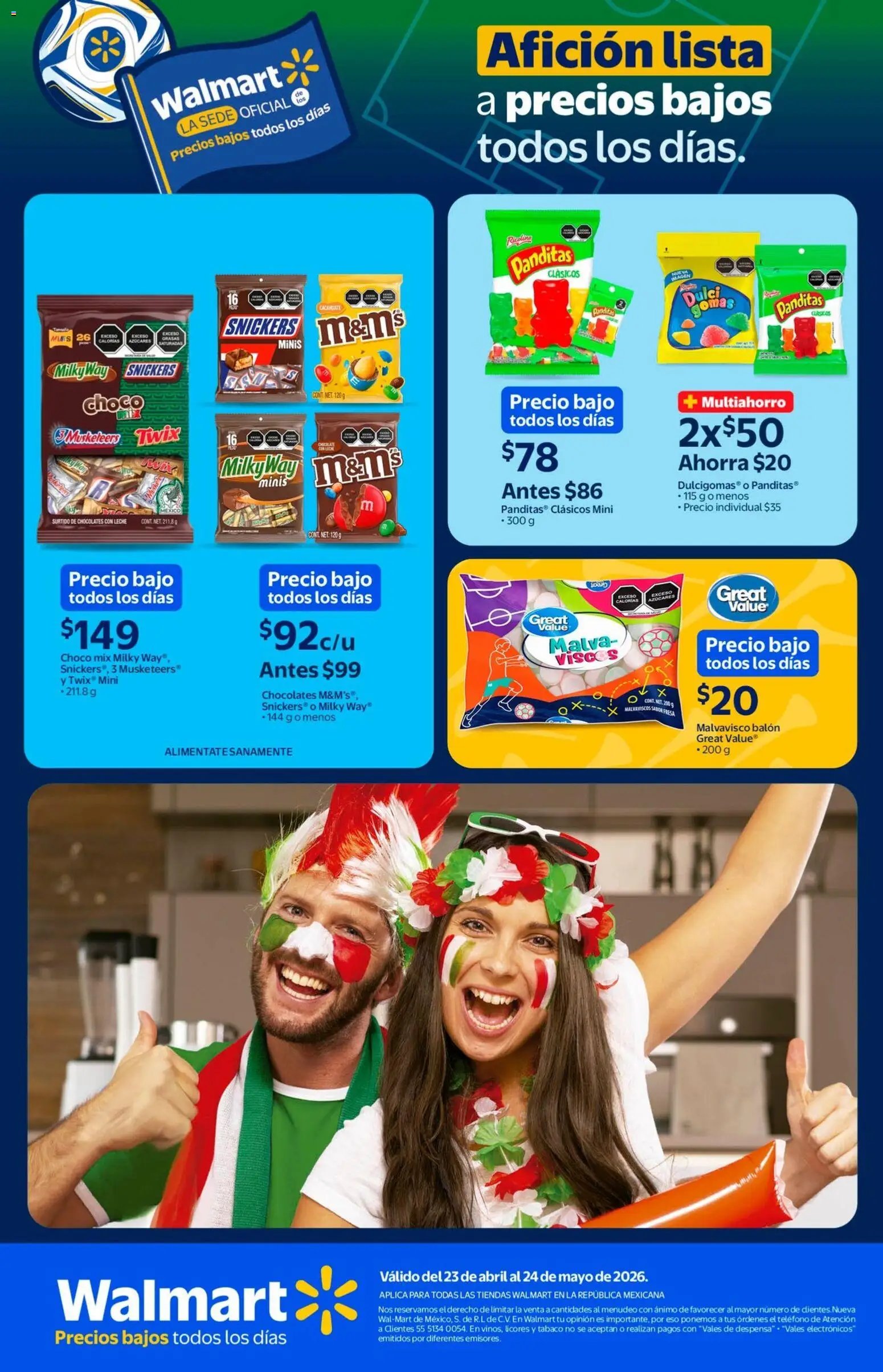 Walmart oferta desde 23/04/2026 Walmart folleto (2026-04-23 - 2026-05-24)