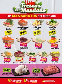 Soriana oferta desde 07/07/2026 Soriana Frescos del Mandado Mercado: Coah, Chih y Dur (excepto Torreón y Saltillo)