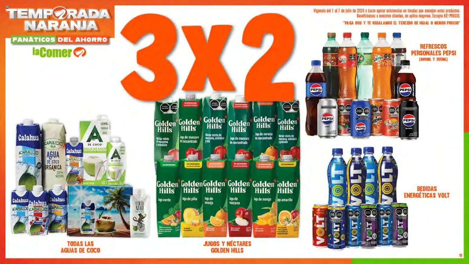 La Comer oferta desde 01/07/2026 La Comer folleto