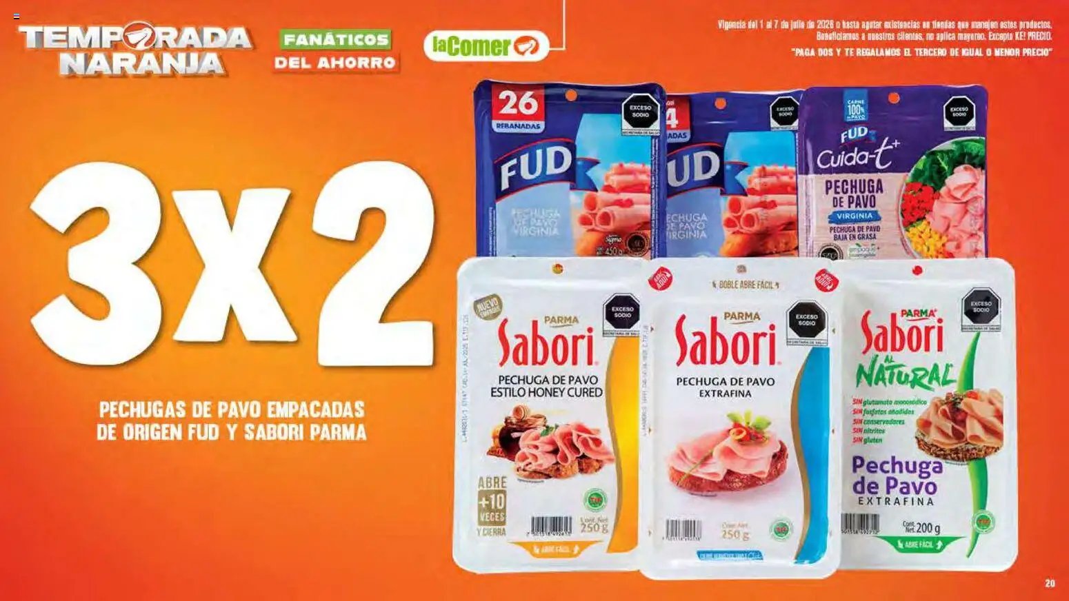La Comer oferta desde 01/07/2026 La Comer folleto