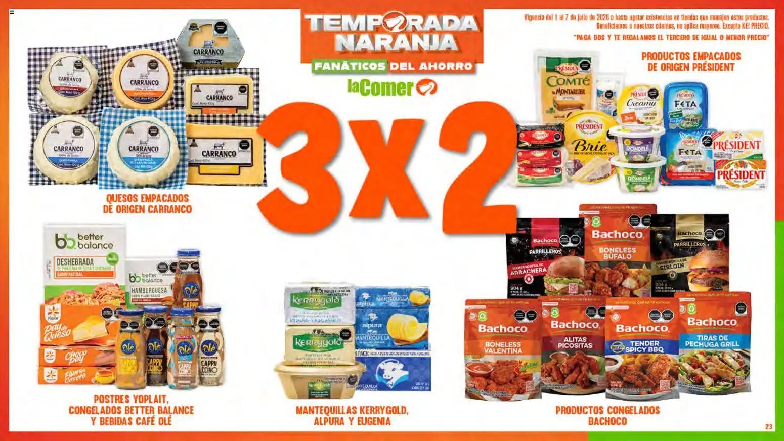 La Comer oferta desde 01/07/2026 La Comer folleto