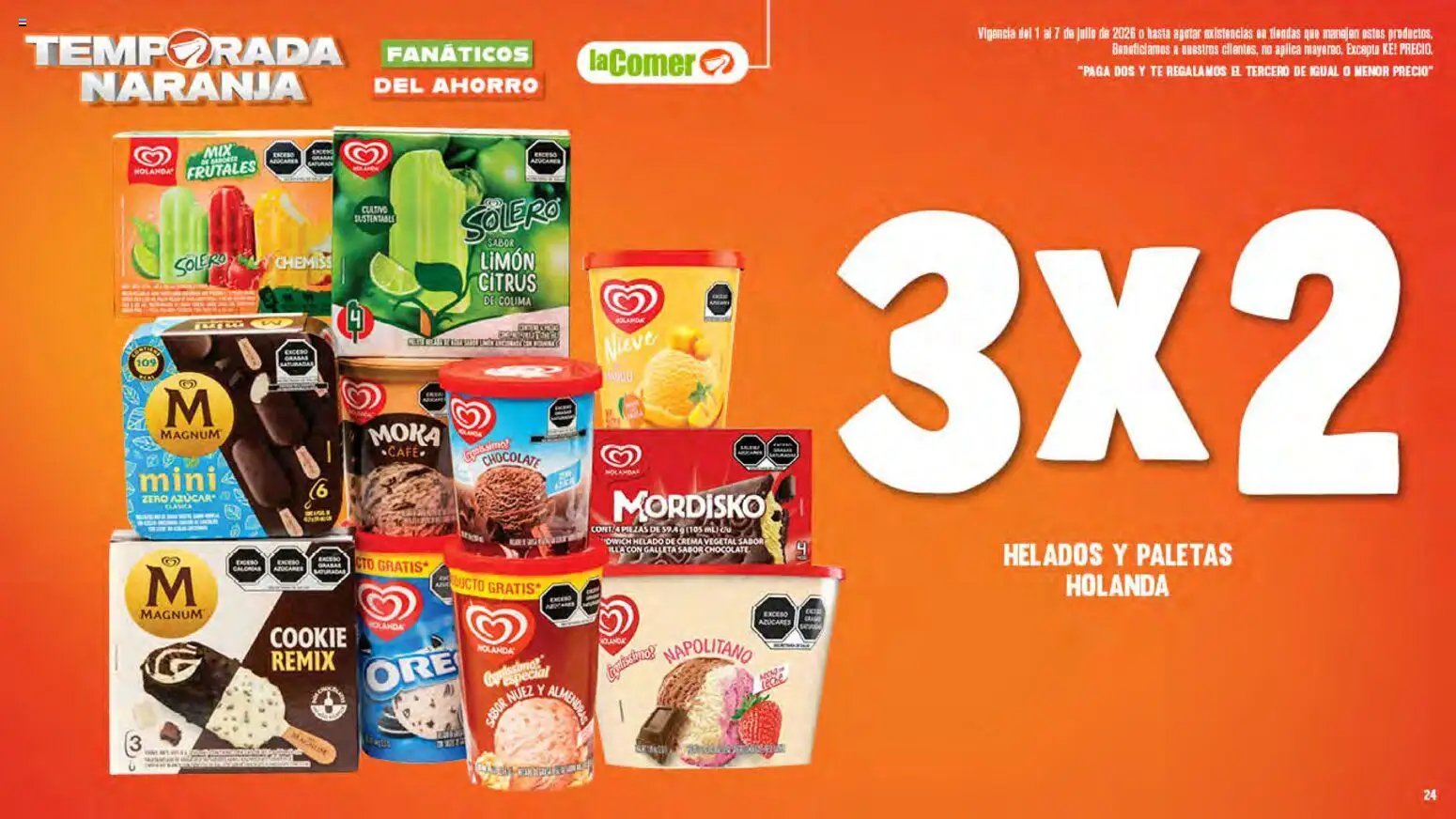 La Comer oferta desde 01/07/2026 La Comer folleto