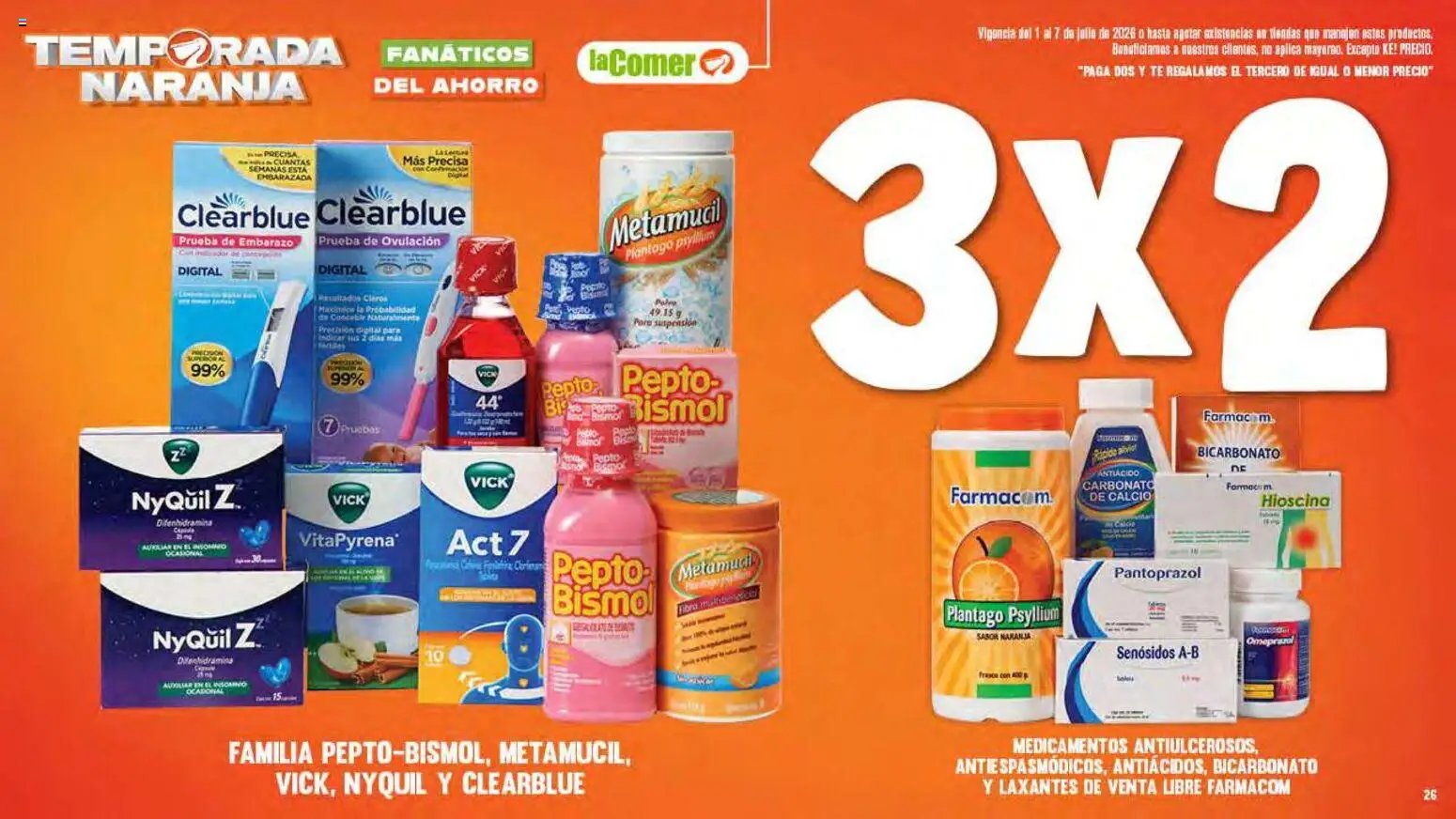 La Comer oferta desde 01/07/2026 La Comer folleto