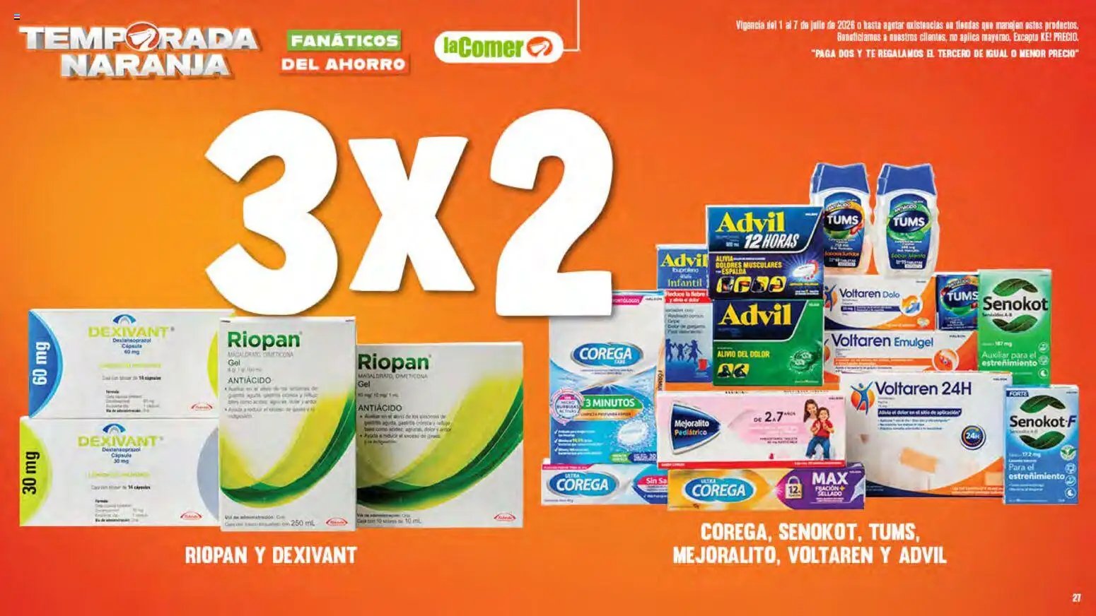 La Comer oferta desde 01/07/2026 La Comer folleto