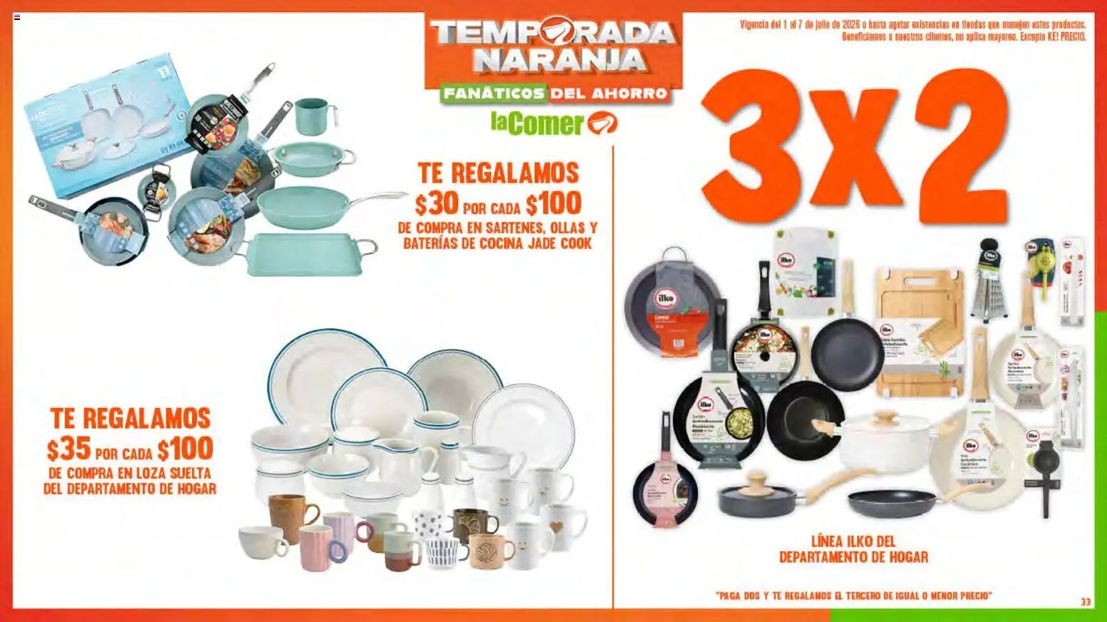 La Comer oferta desde 01/07/2026 La Comer folleto