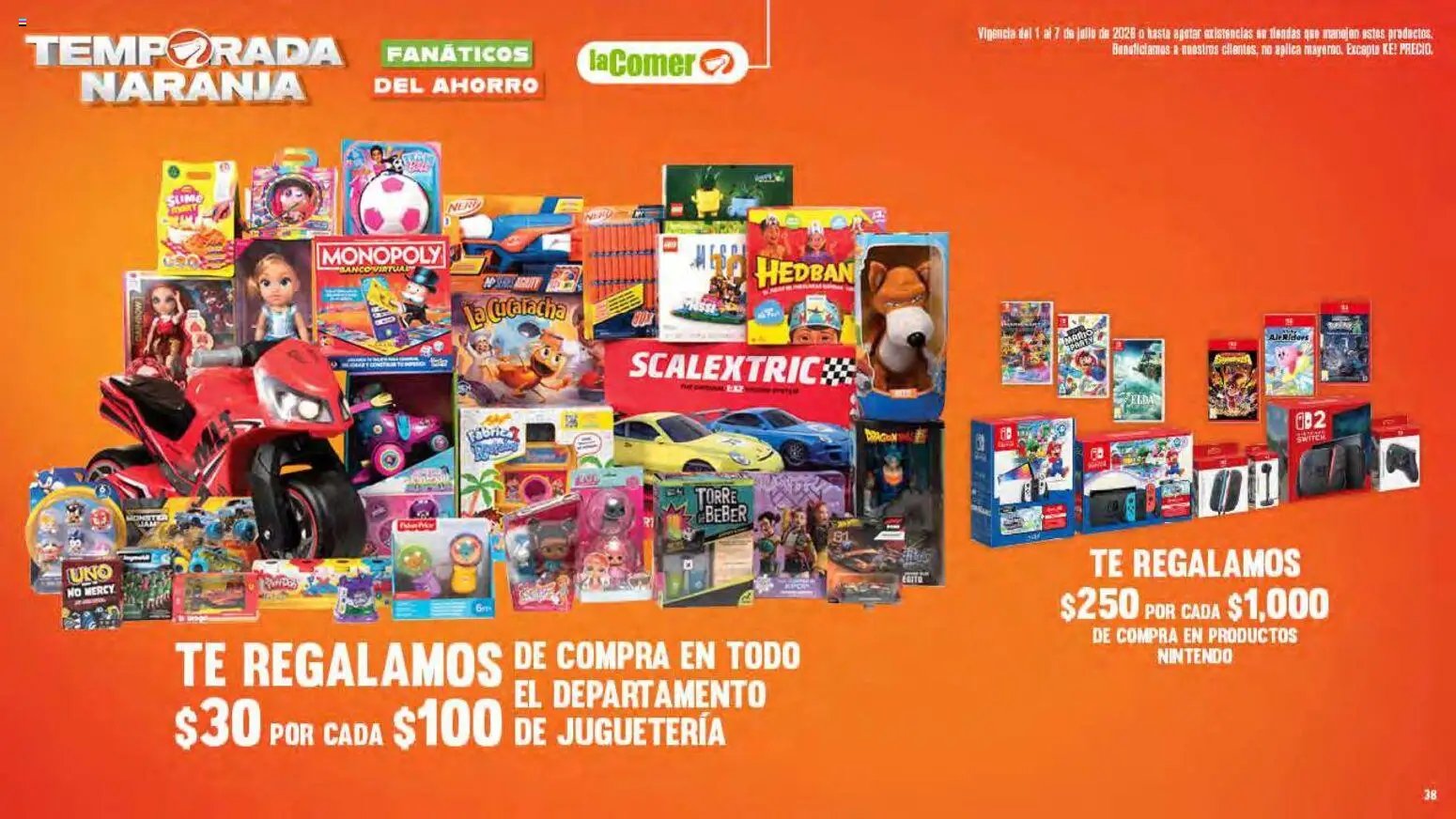 La Comer oferta desde 01/07/2026 La Comer folleto