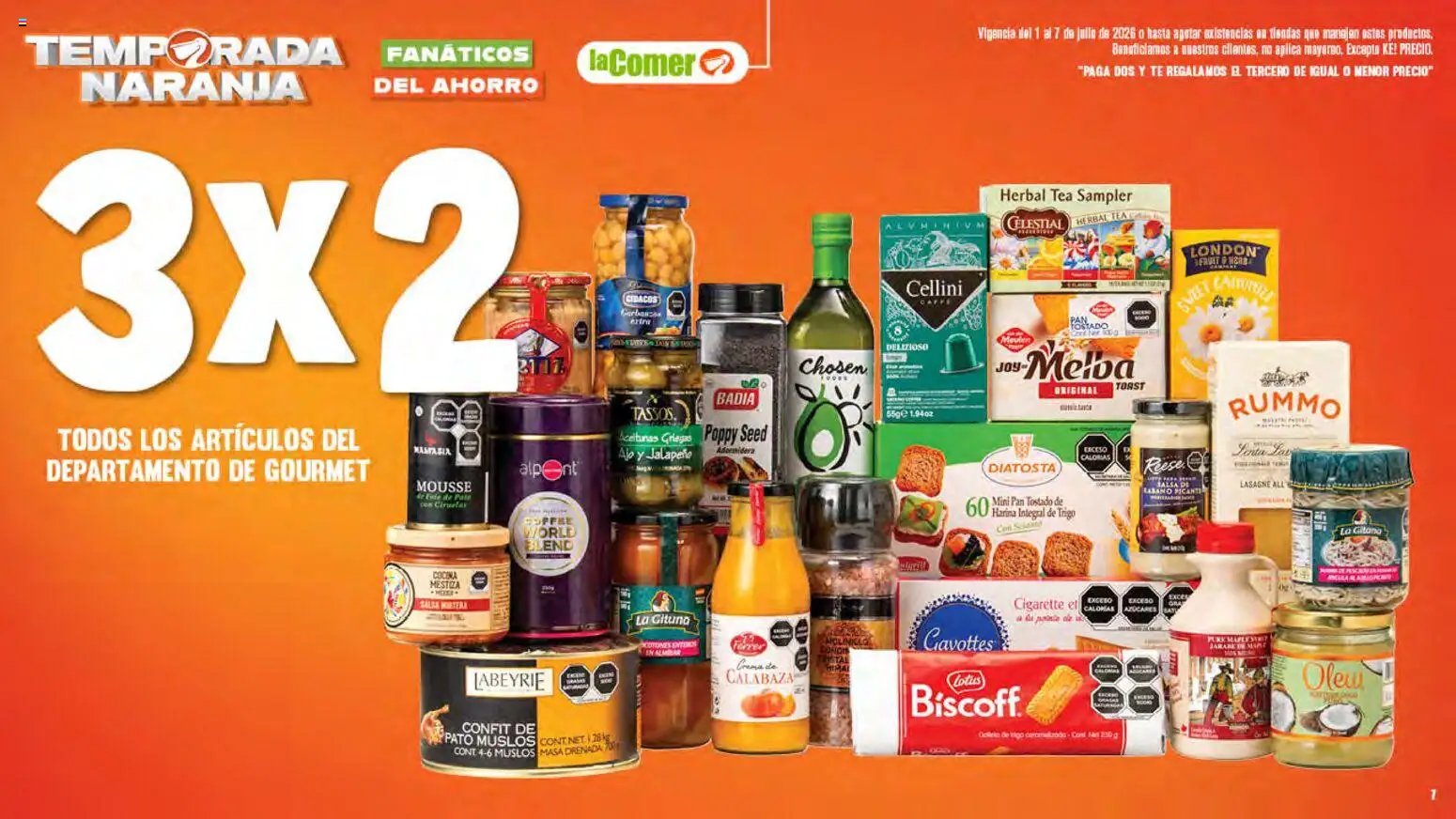 La Comer oferta desde 01/07/2026 La Comer folleto