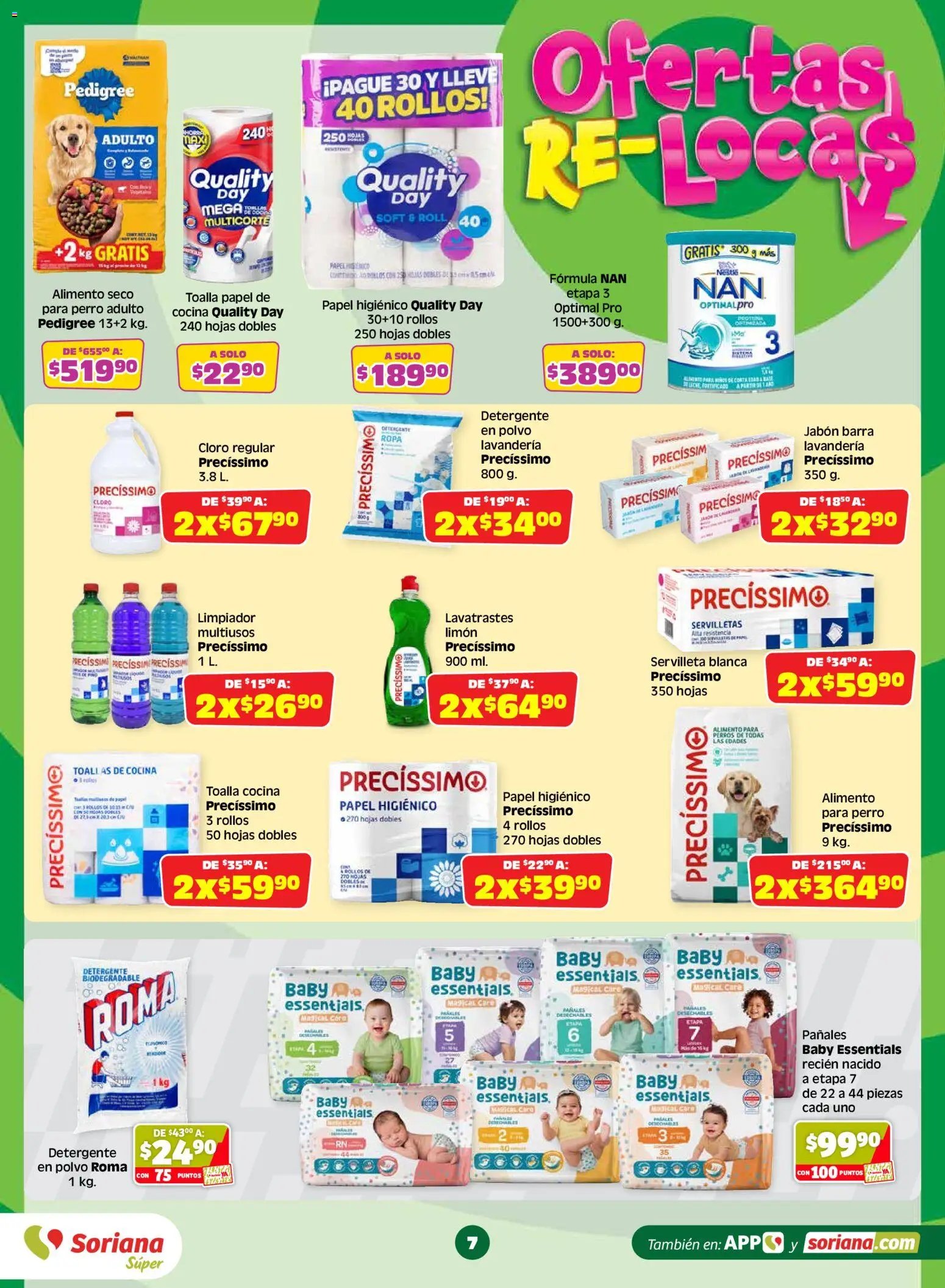 Soriana oferta desde 17/07/2026 Soriana Julio Regalado Súper Nacional