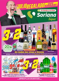 Soriana oferta desde 17/07/2026 Soriana Julio Regalado Súper Nacional