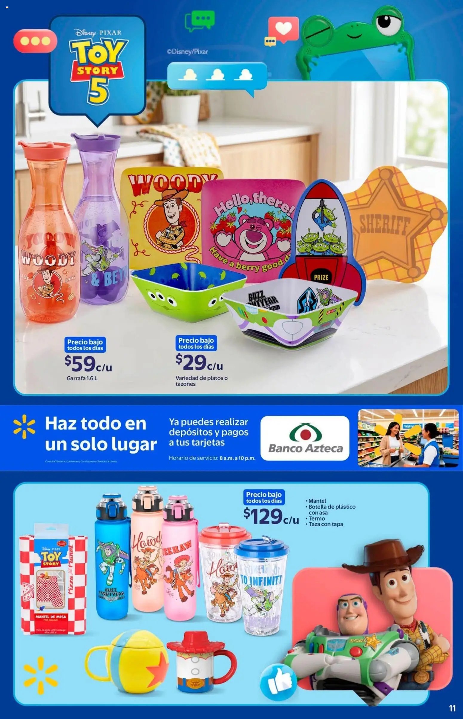 Walmart oferta desde 08/06/2026 Walmart folleto Toy Story