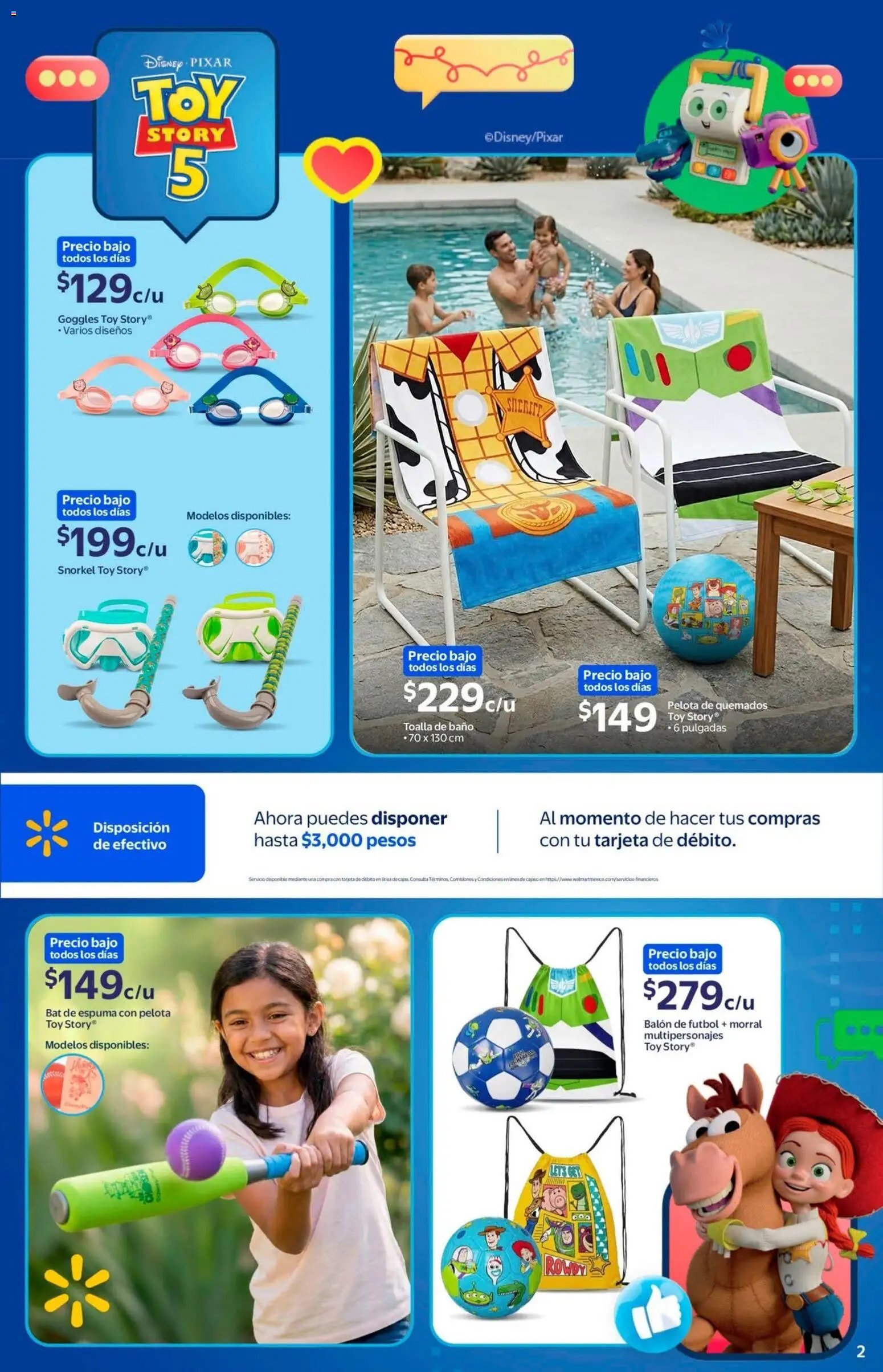 Walmart oferta desde 08/06/2026 Walmart folleto Toy Story