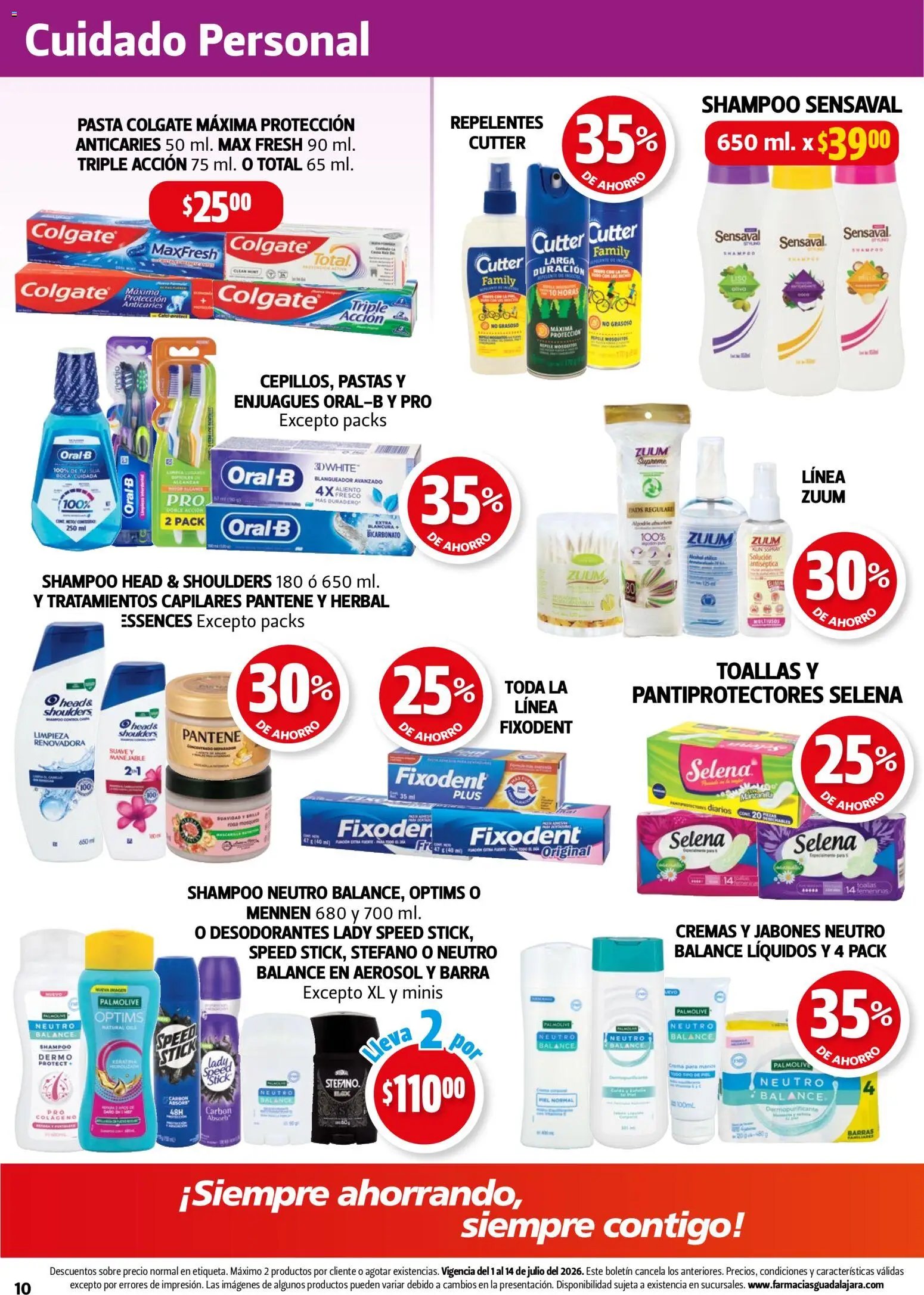 Farmacia Guadalajara oferta desde 01/07/2026 Farmacia Guadalajara catálogo