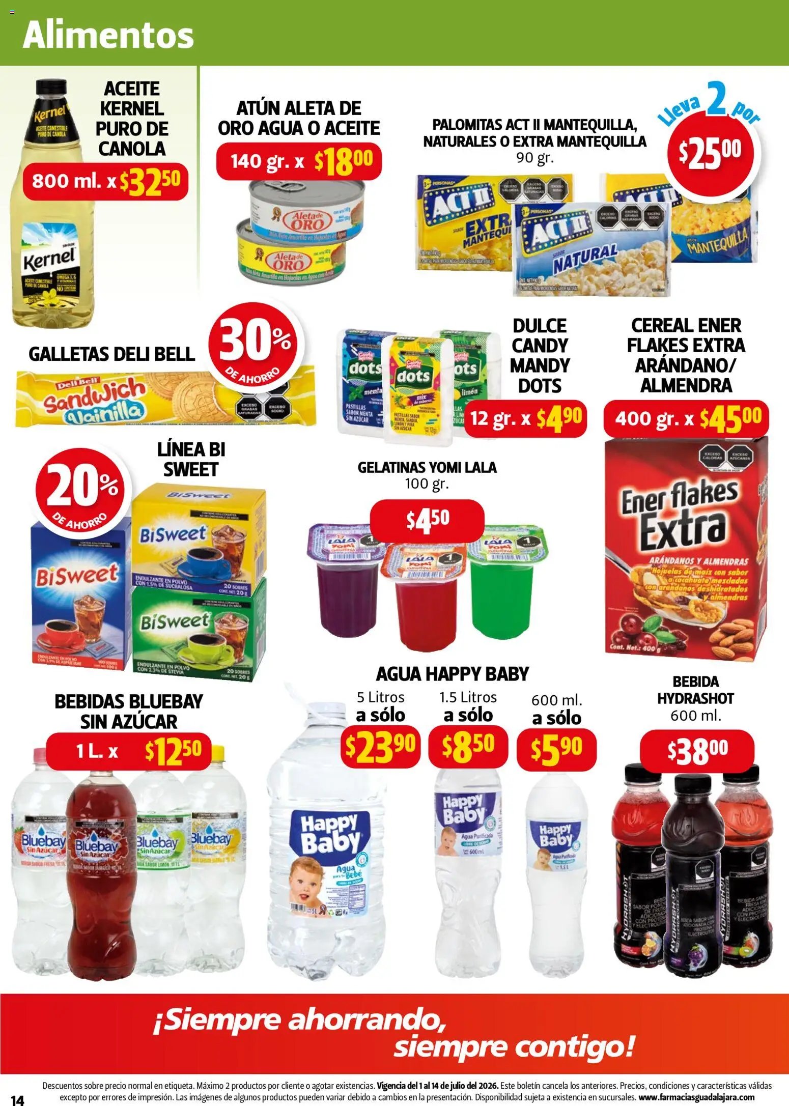 Farmacia Guadalajara oferta desde 01/07/2026 Farmacia Guadalajara catálogo