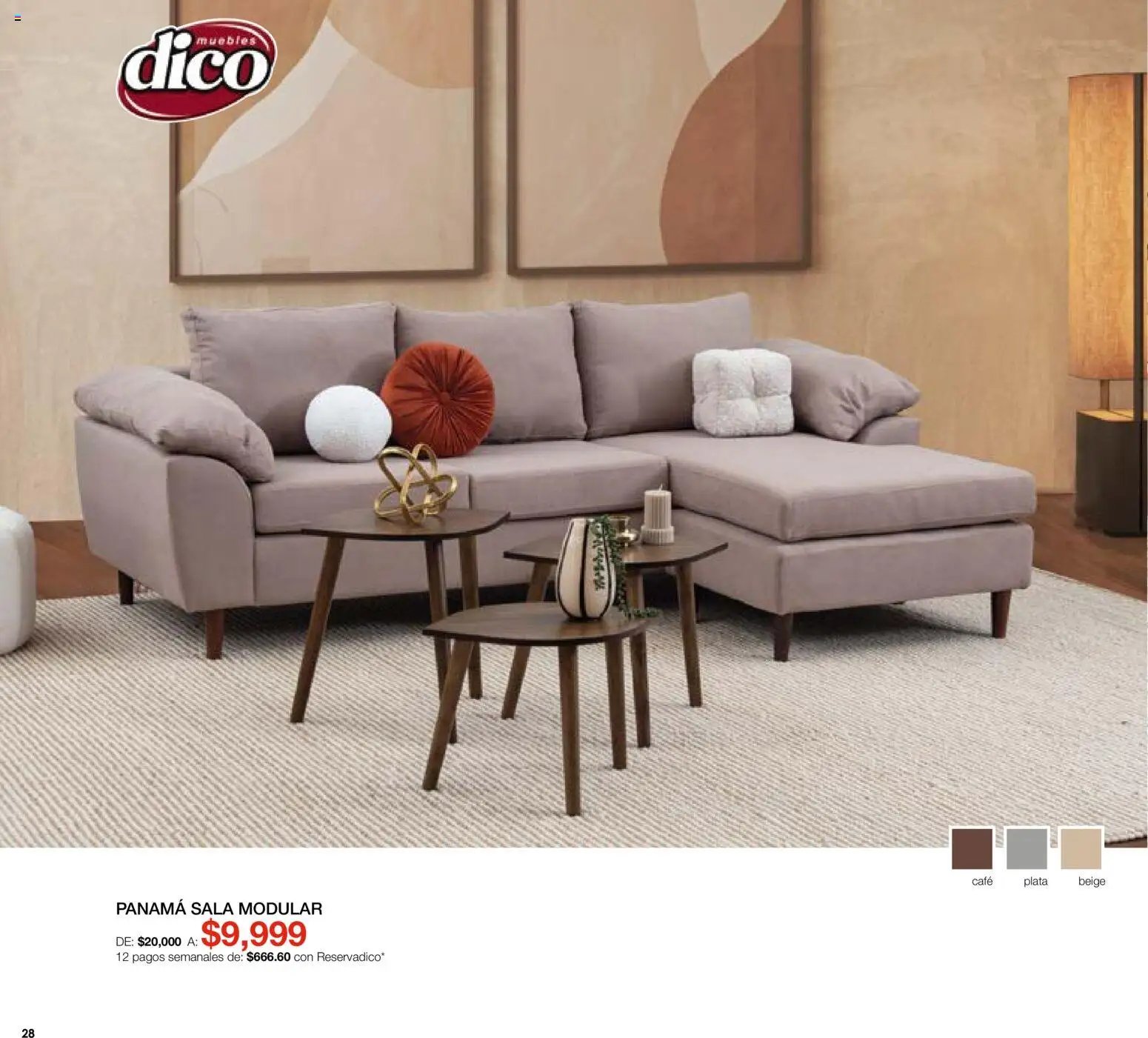 Muebles Dico oferta desde 01/07/2026 Muebles Dico catálogo
