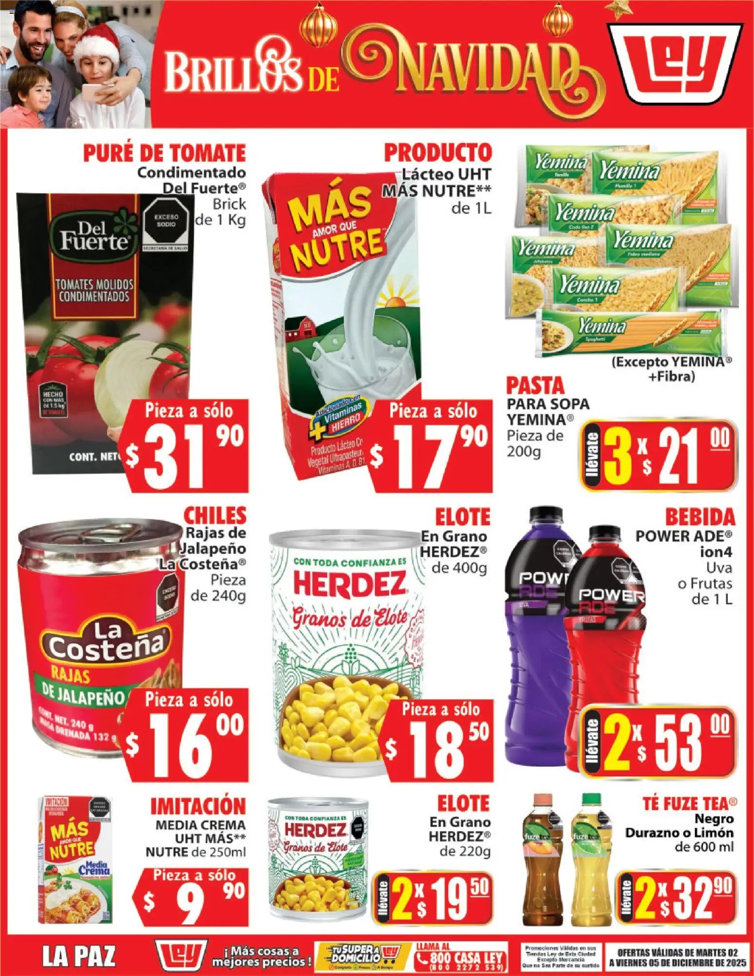 Casa Ley oferta desde 02/12/2025 Folleto Brillos de Navidad (2025-12-02 - 2025-12-05)