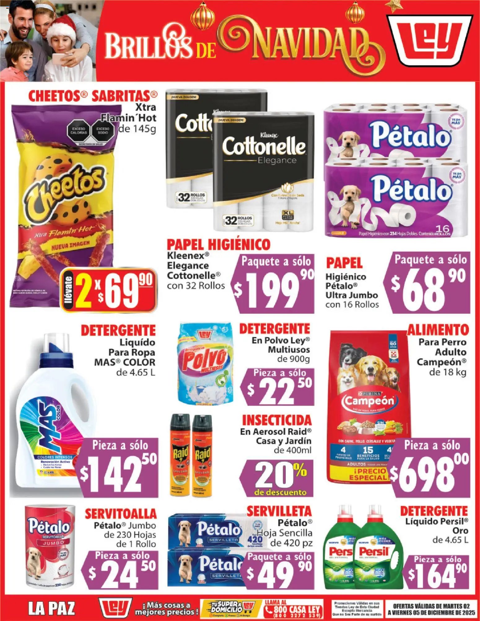 Casa Ley oferta desde 02/12/2025 Folleto Brillos de Navidad (2025-12-02 - 2025-12-05)