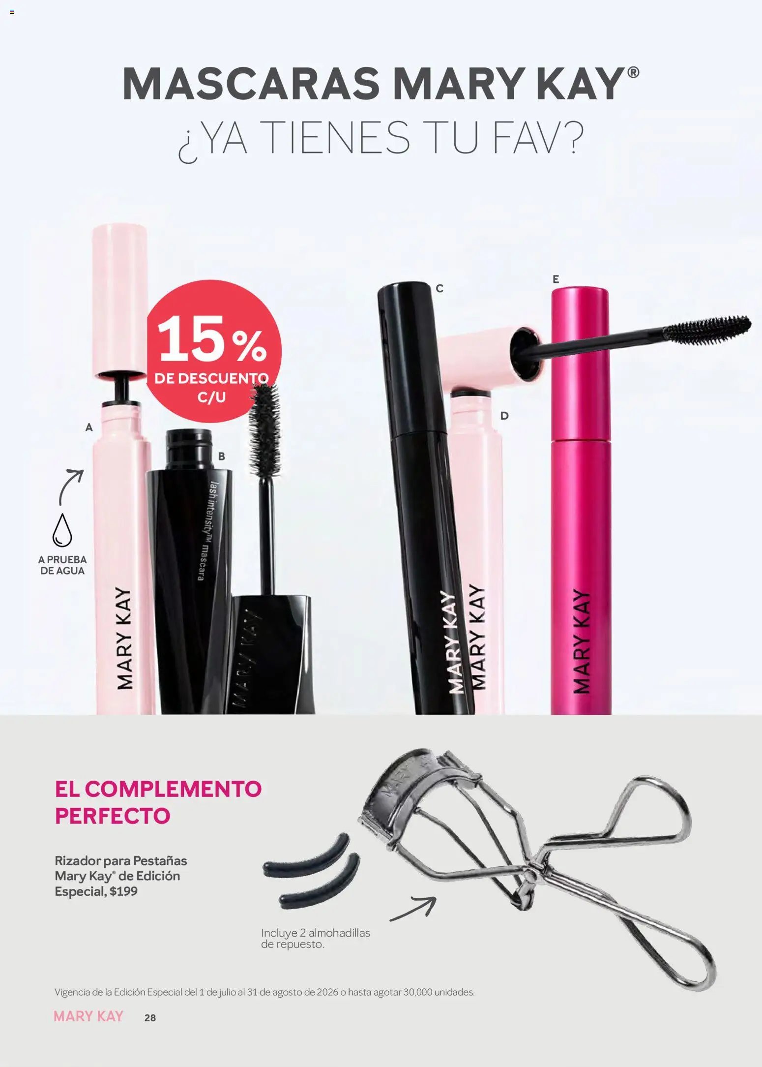 Mary Kay oferta desde 01/07/2026 Catálogo Mary Kay Julio Agosto 2026
