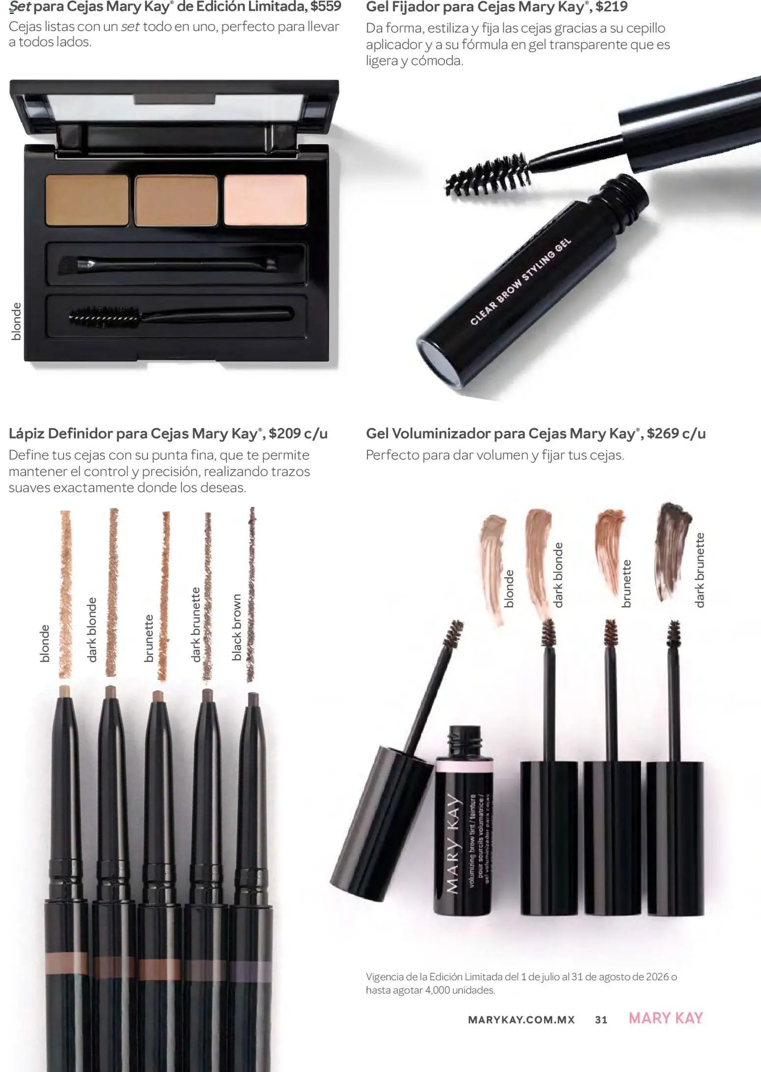 Mary Kay oferta desde 01/07/2026 Catálogo Mary Kay Julio Agosto 2026