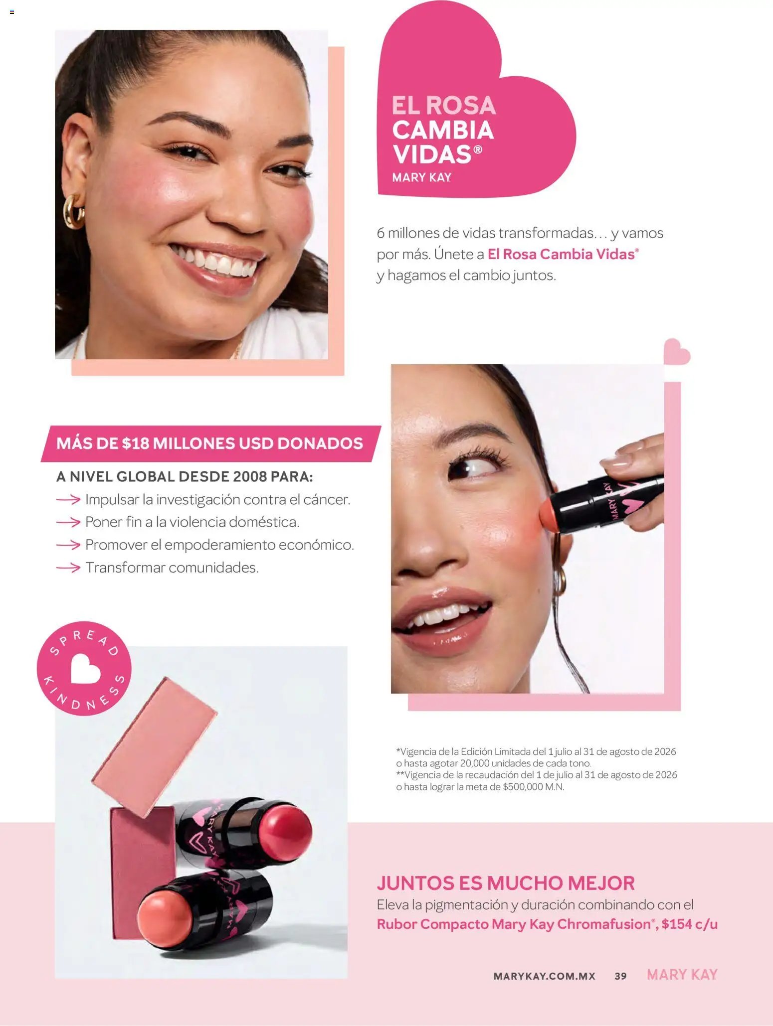 Mary Kay oferta desde 01/07/2026 Catálogo Mary Kay Julio Agosto 2026