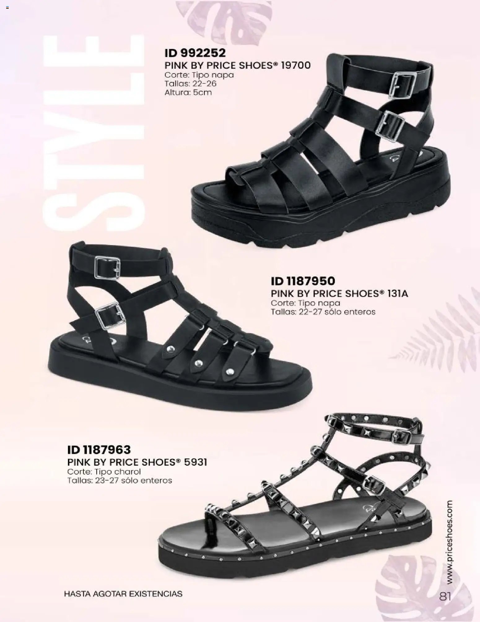 Price Shoes oferta desde 23/06/2026 Price Shoes catálogo Sandalias 2026
