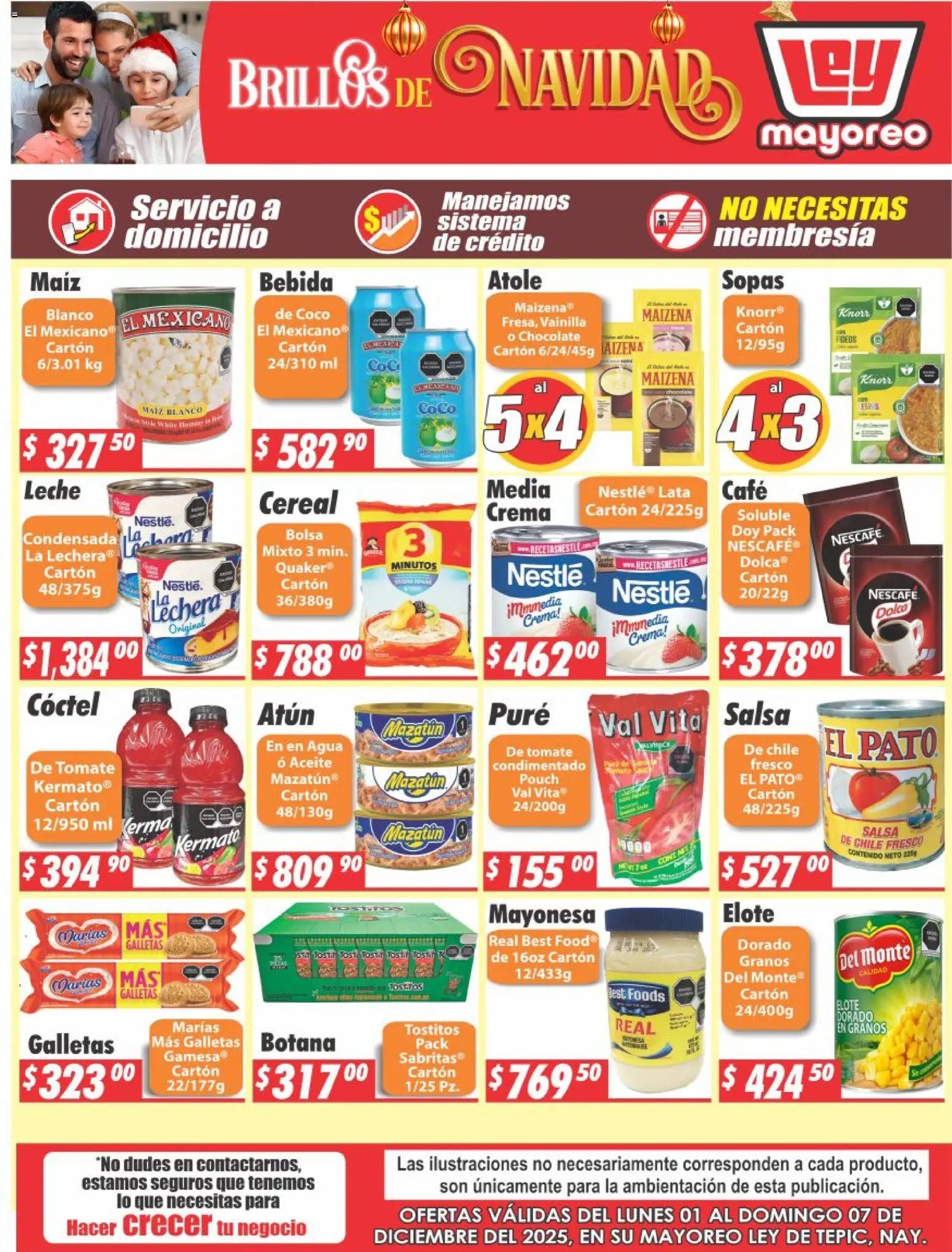 Casa Ley oferta desde 01/12/2025 Folleto Tepic (2025-12-01 - 2025-12-07)