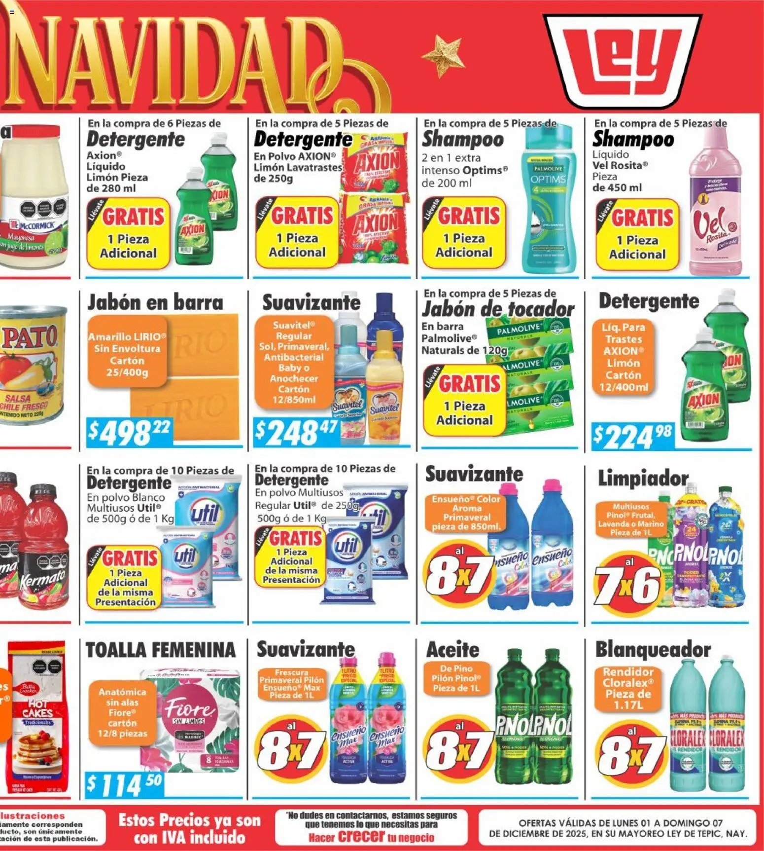 Casa Ley oferta desde 01/12/2025 Folleto Tepic (2025-12-01 - 2025-12-07)