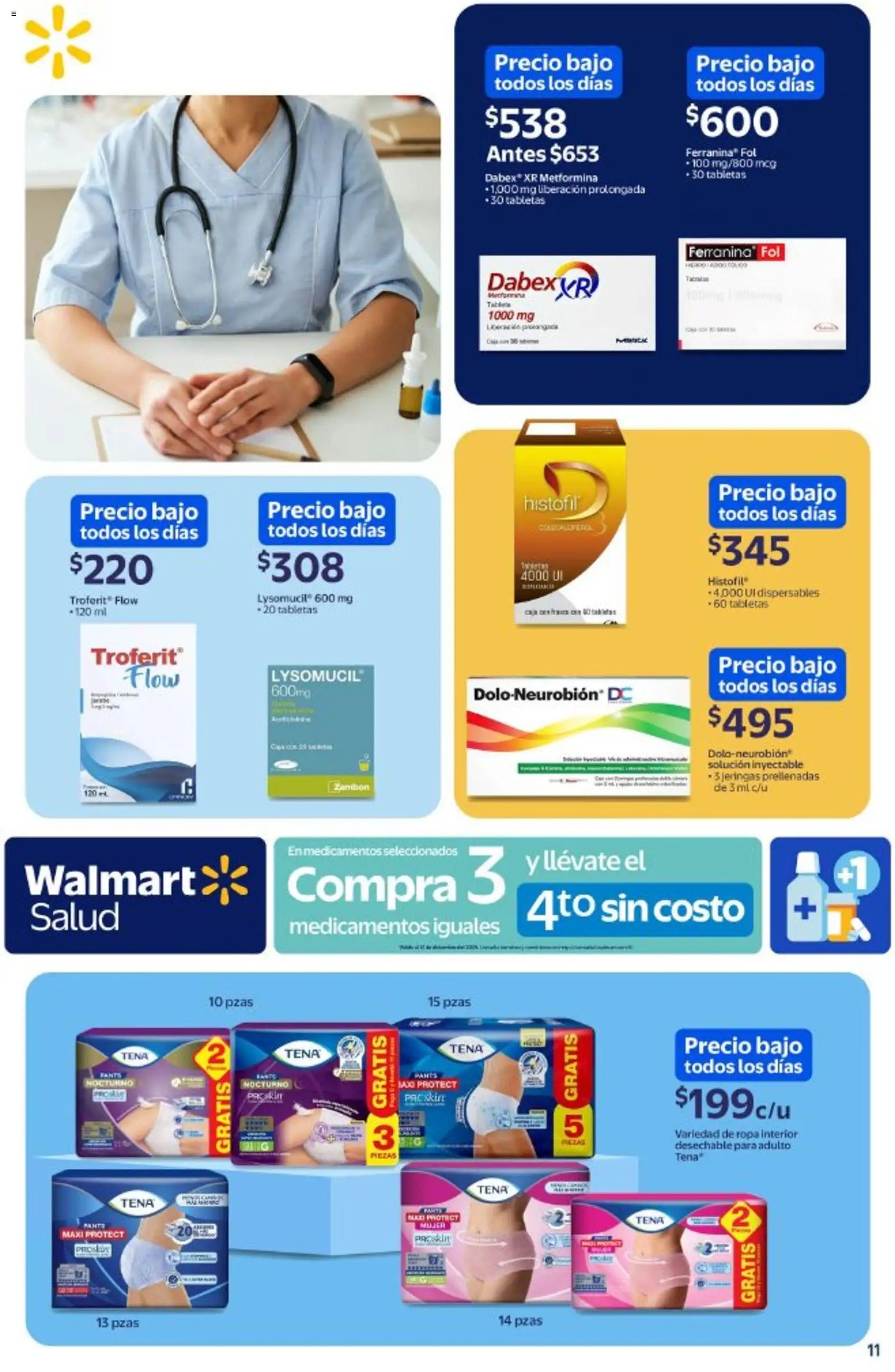 Walmart oferta desde 20/11/2025 Folleto Precios bajos todos los días (2025-11-20 - 2025-12-31)