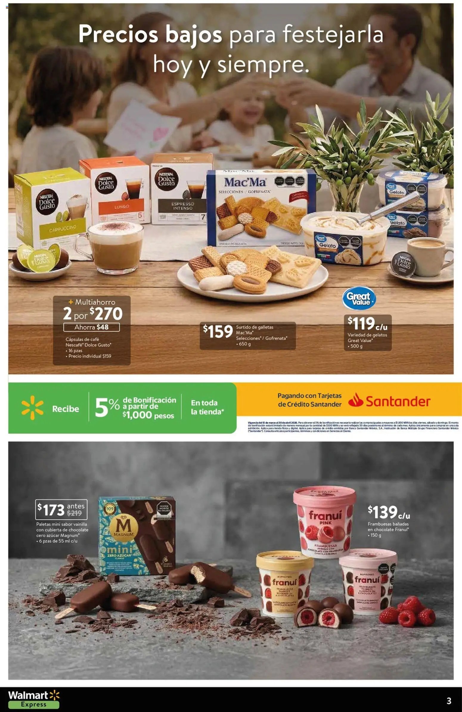 Walmart Express oferta desde 13/04/2026 Walmart Express folleto Aquí mamá encuentra todo y tú, el regalo ideal (2026-04-13 - 2026-05-10)