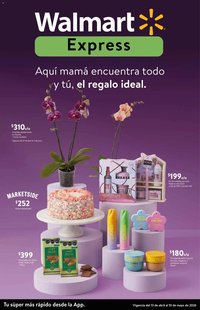Walmart Express oferta desde 13/04/2026 Walmart Express folleto Aquí mamá encuentra todo y tú, el regalo ideal (2026-04-13 - 2026-05-10)