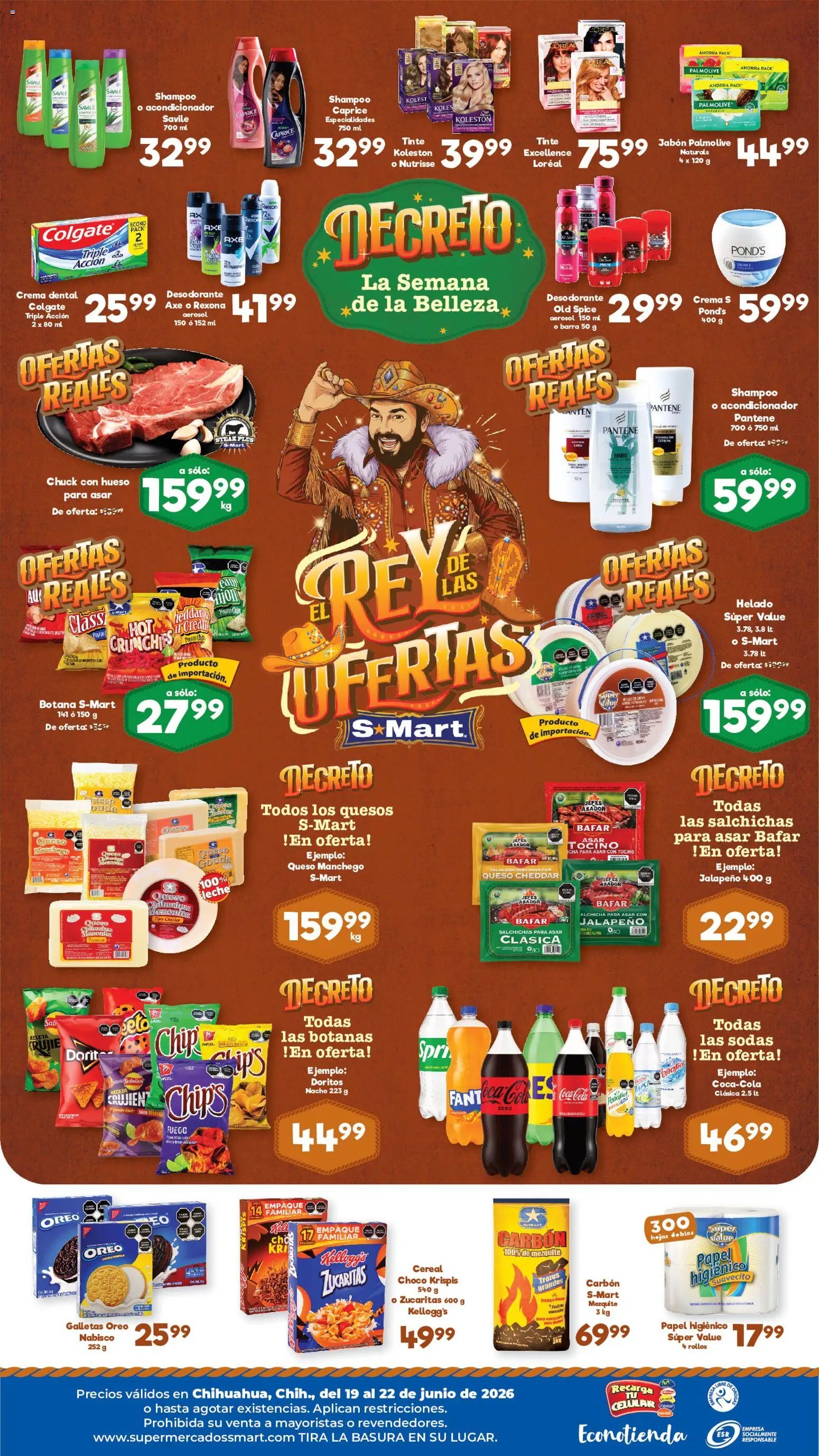 S-Mart oferta desde 19/06/2026 S-Mart folleto Chihuahua