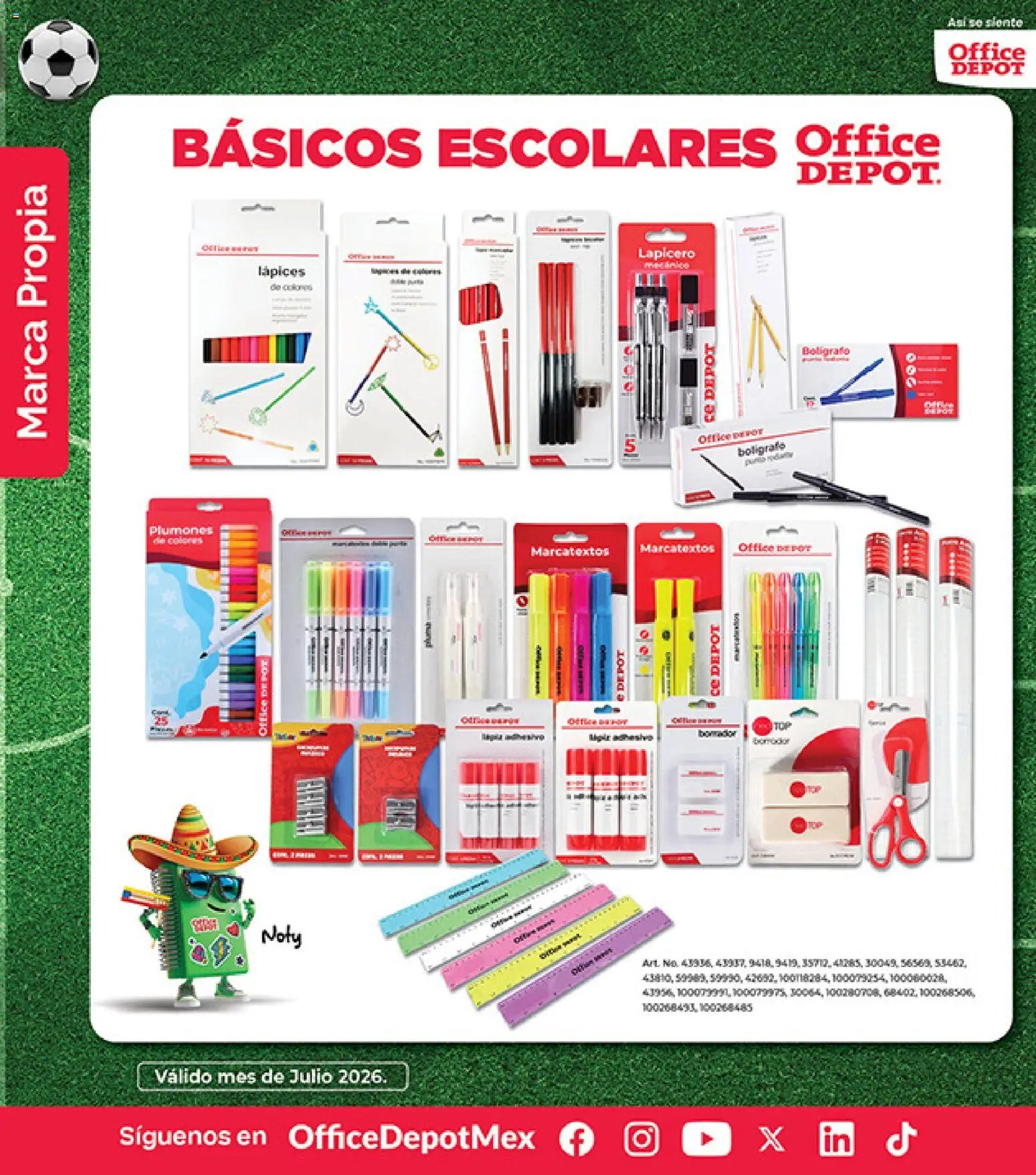 Office Depot oferta desde 01/07/2026 Office Depot catálogo