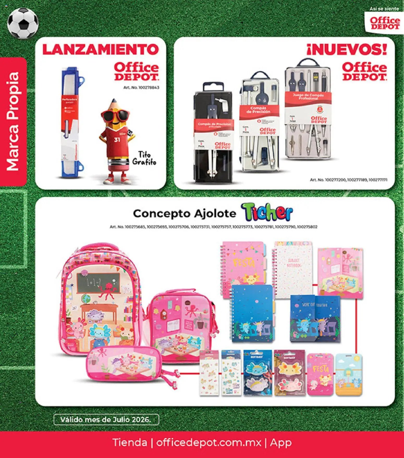 Office Depot oferta desde 01/07/2026 Office Depot catálogo