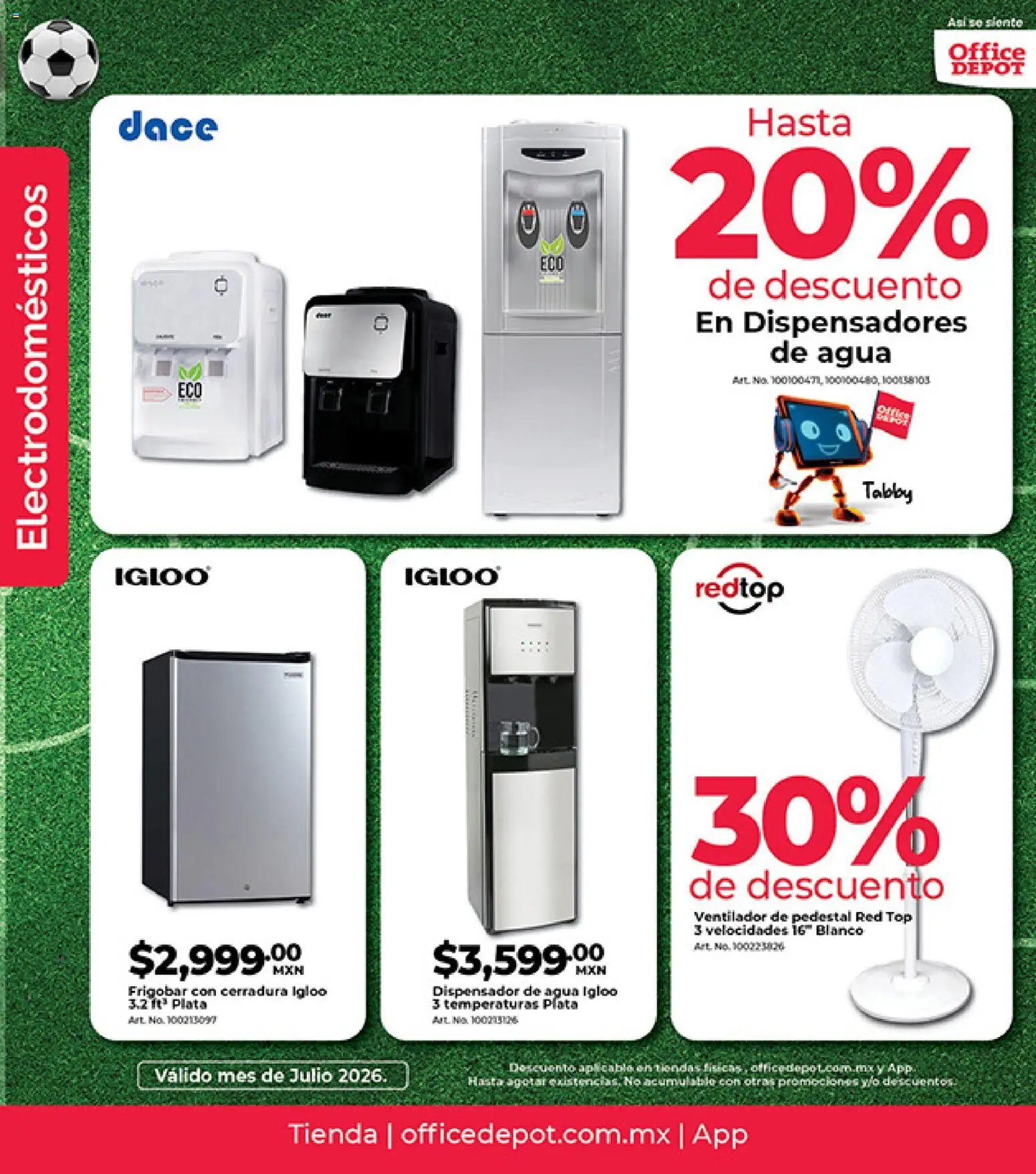 Office Depot oferta desde 01/07/2026 Office Depot catálogo