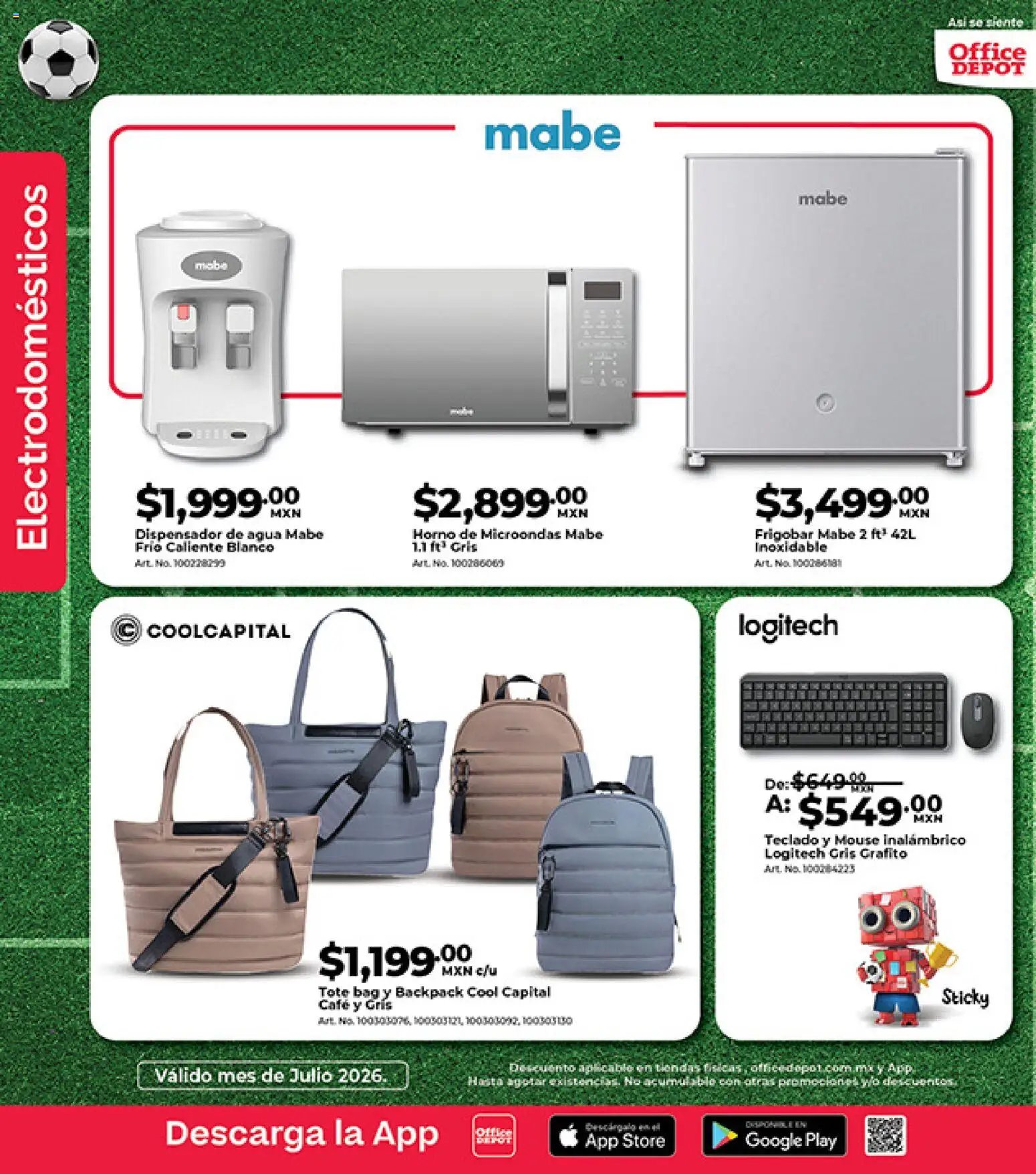 Office Depot oferta desde 01/07/2026 Office Depot catálogo
