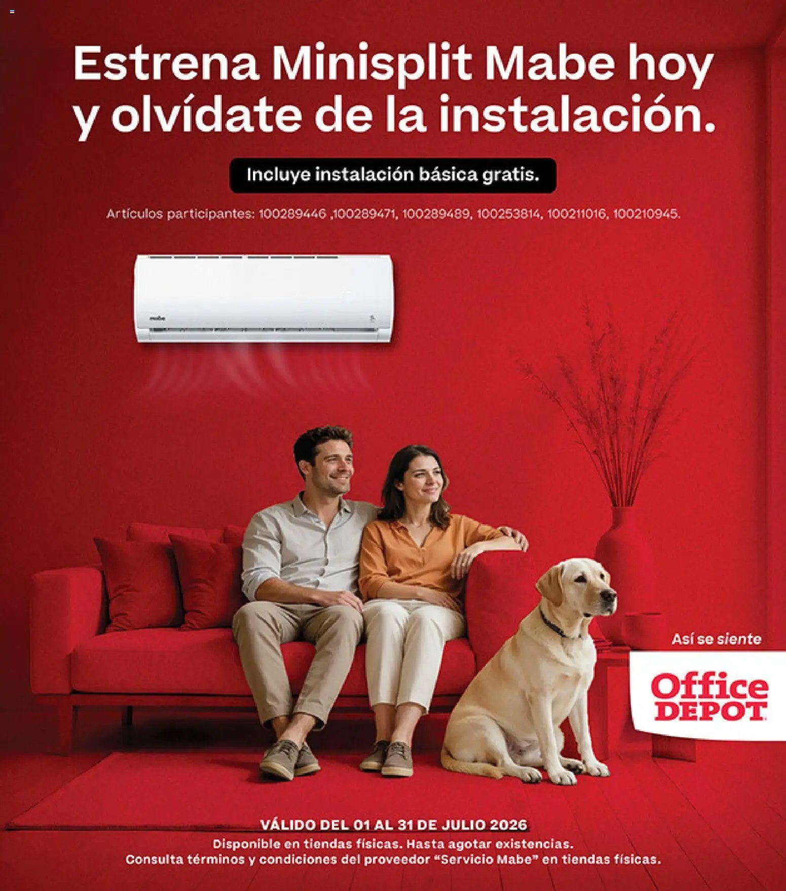 Office Depot oferta desde 01/07/2026 Office Depot catálogo