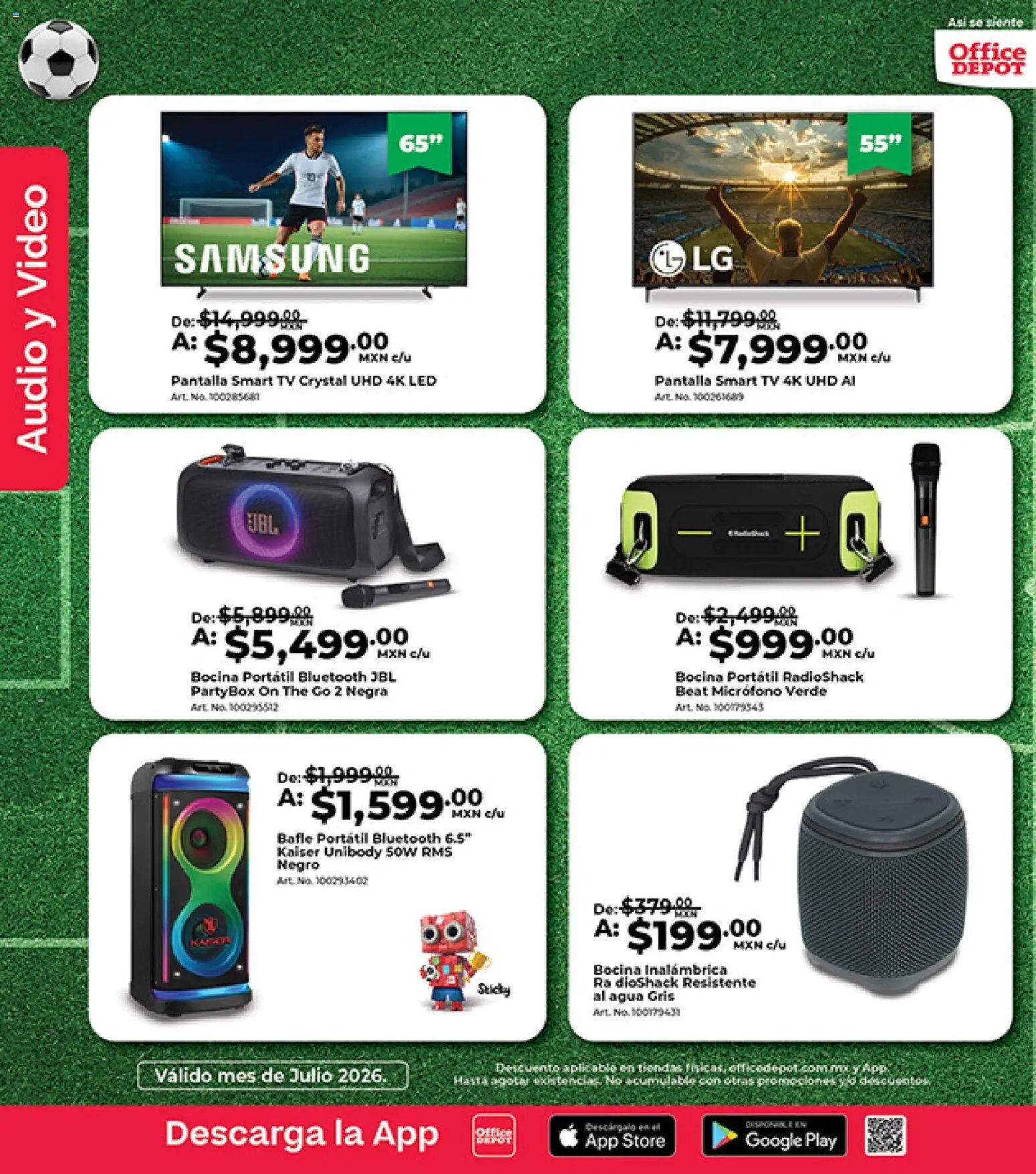 Office Depot oferta desde 01/07/2026 Office Depot catálogo