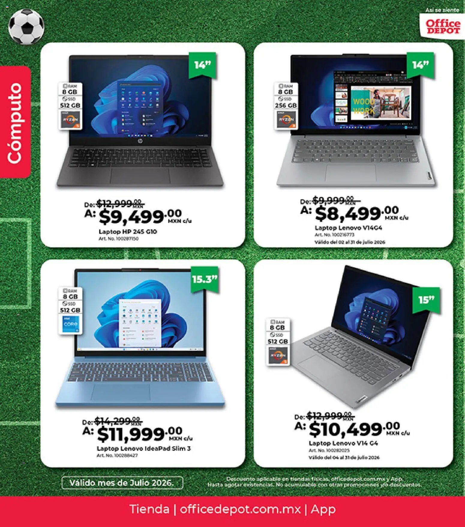 Office Depot oferta desde 01/07/2026 Office Depot catálogo