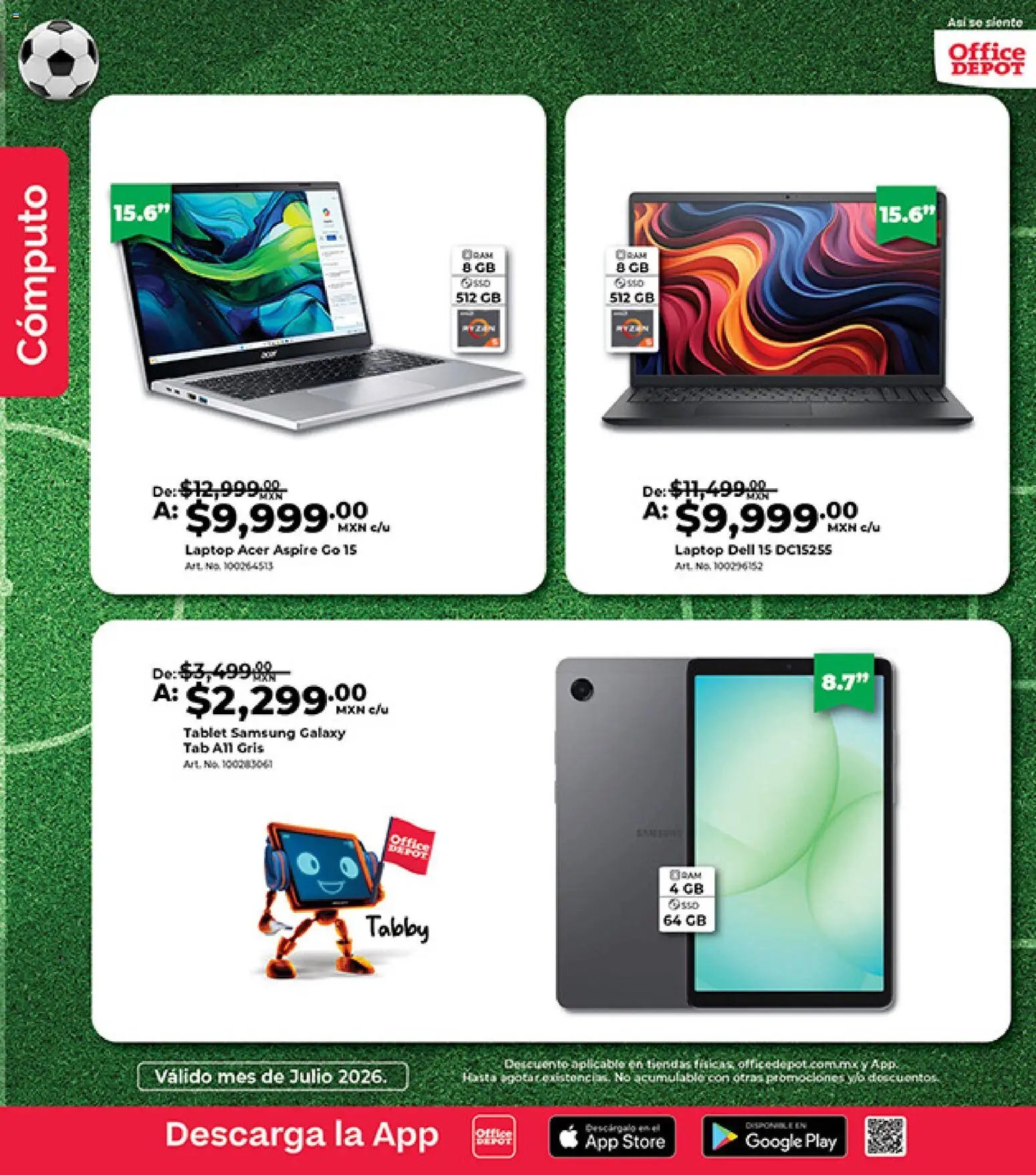 Office Depot oferta desde 01/07/2026 Office Depot catálogo