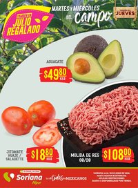 Soriana oferta desde 16/06/2026 Soriana Martes y Miércoles del Campo Híper: Chih, Delicias, Dur y Coah (excepto Saltillo)