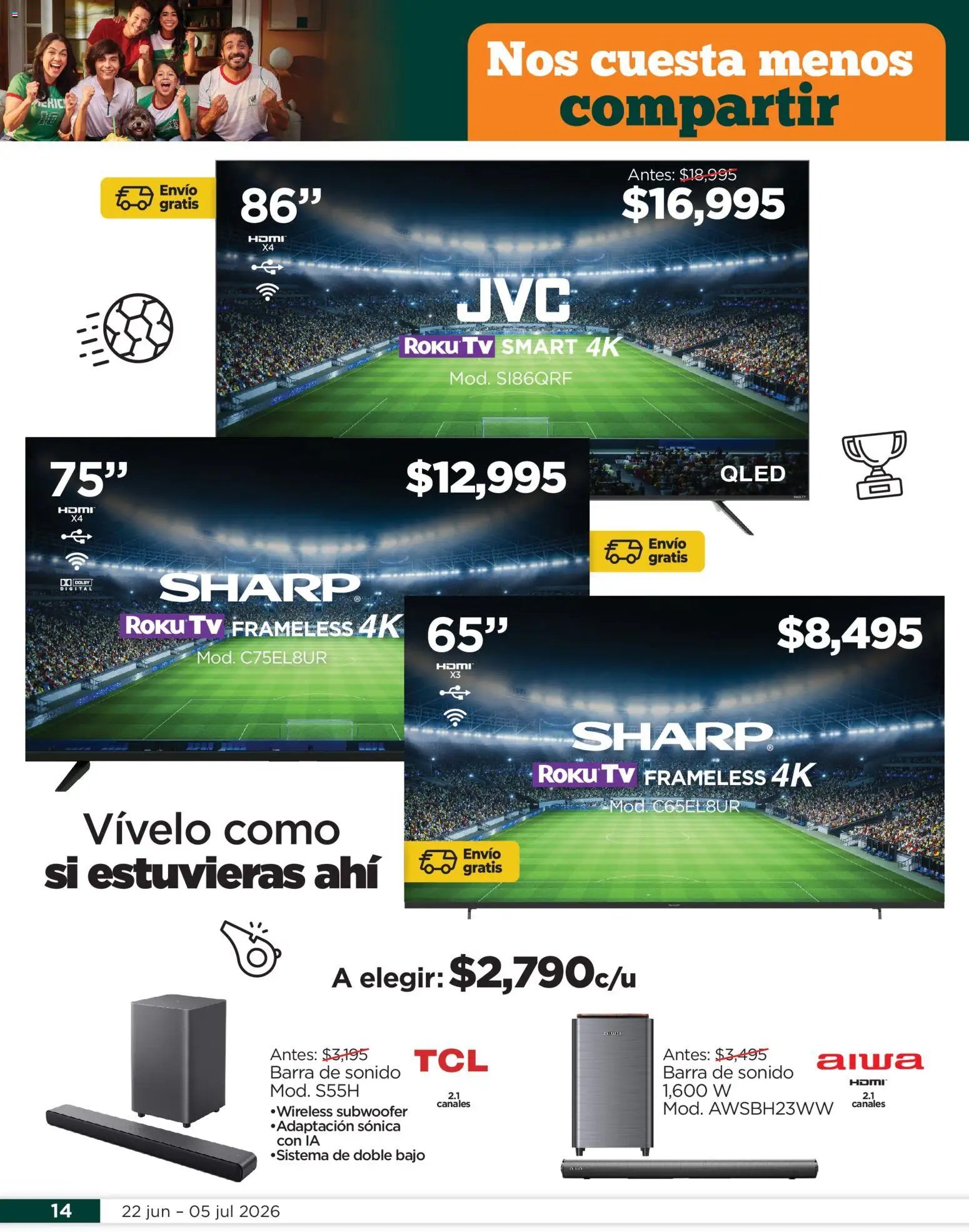 Chedraui oferta desde 22/06/2026 Chedraui folleto Ofertones del verano
