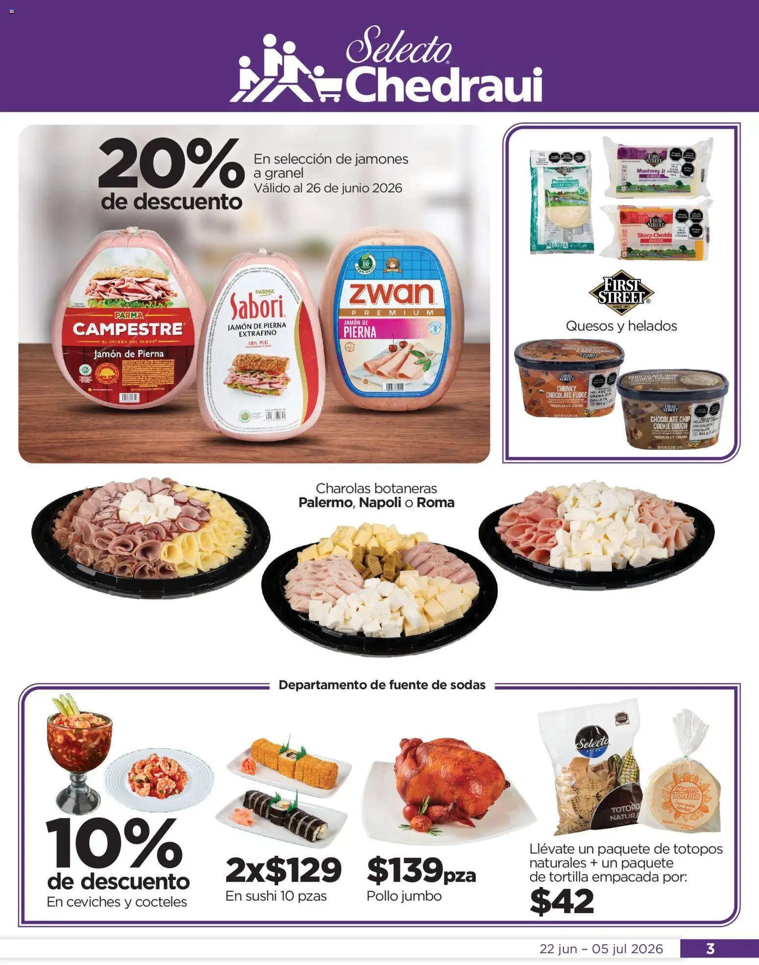 Chedraui oferta desde 22/06/2026 Chedraui folleto Ofertones del verano