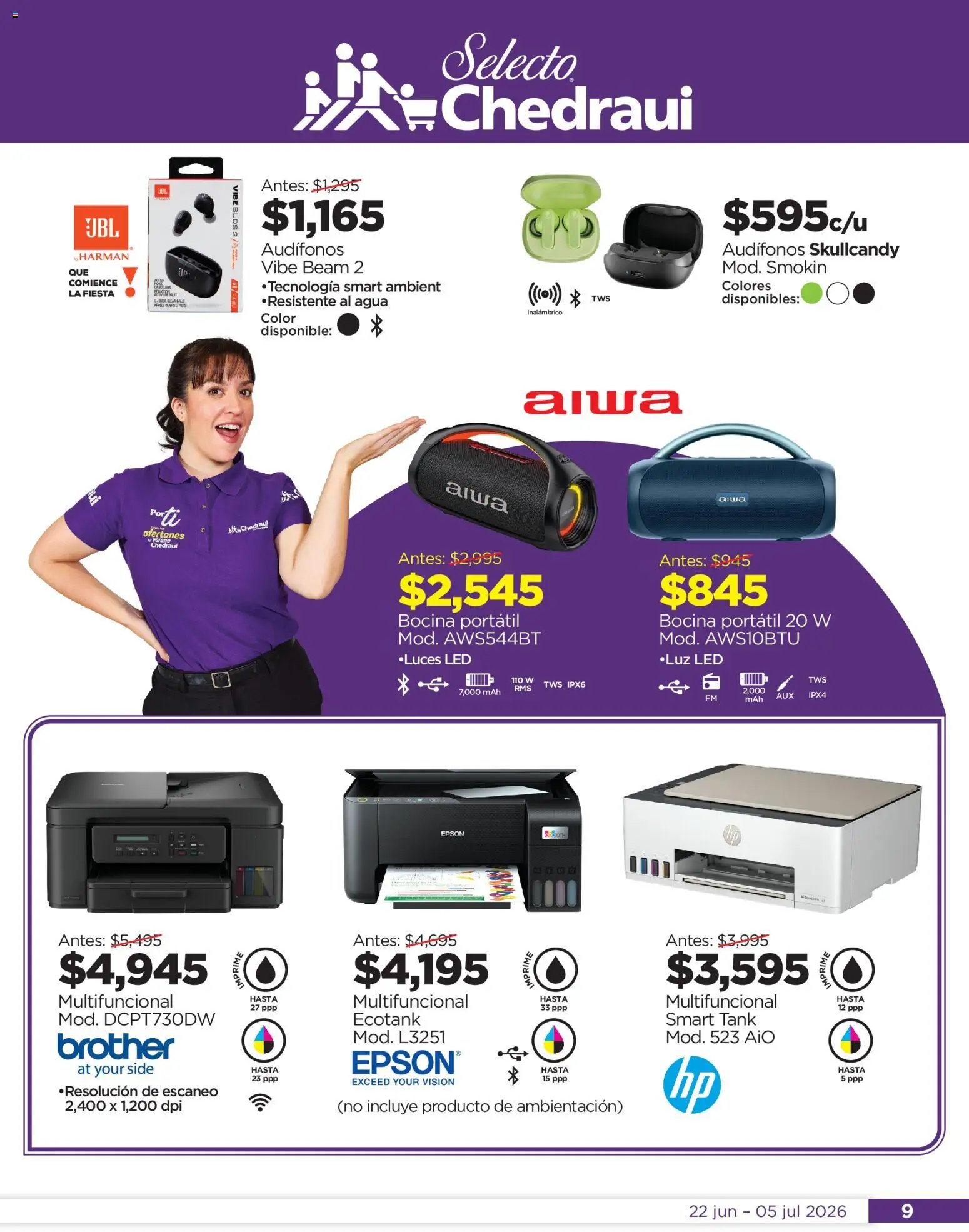 Chedraui oferta desde 22/06/2026 Chedraui folleto Ofertones del verano